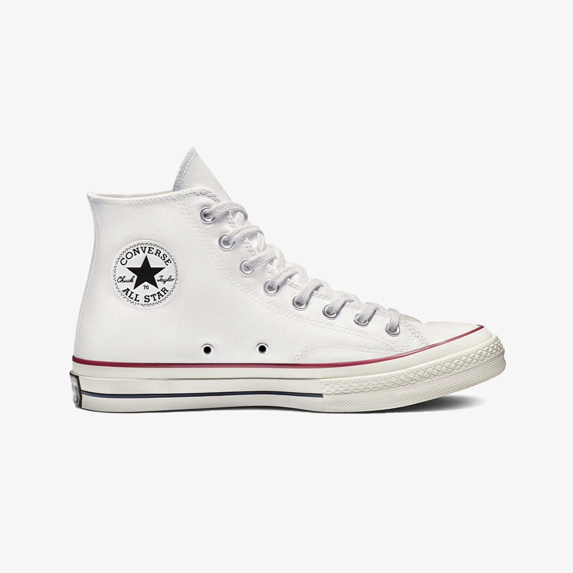 Foam Support Casual Utility Converse | CHUCK 70 HIGH  { WHITE
