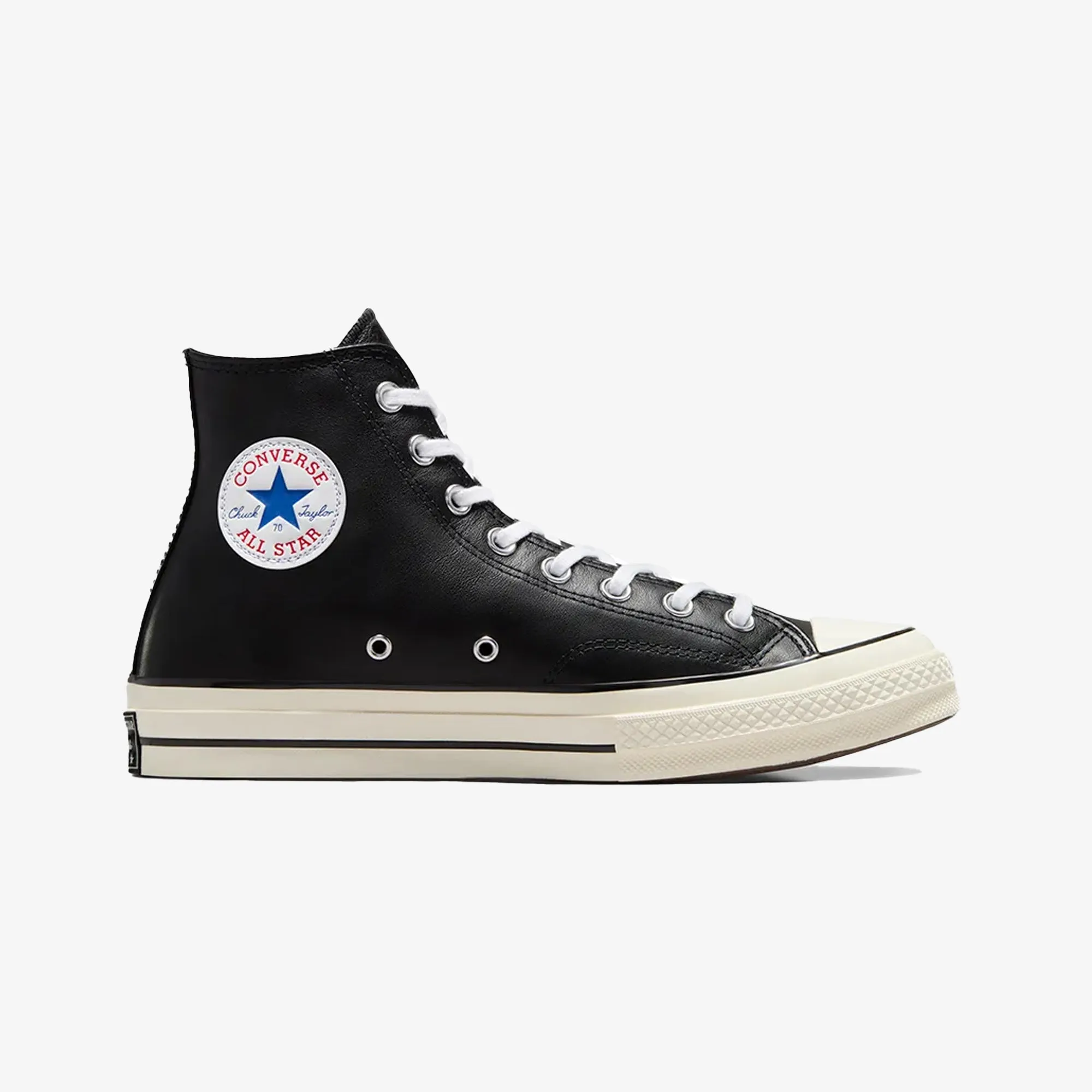 Ergonomic Insole Converse | CHUCK 70 LEATHER SEASONAL  { BLACK/WHITE