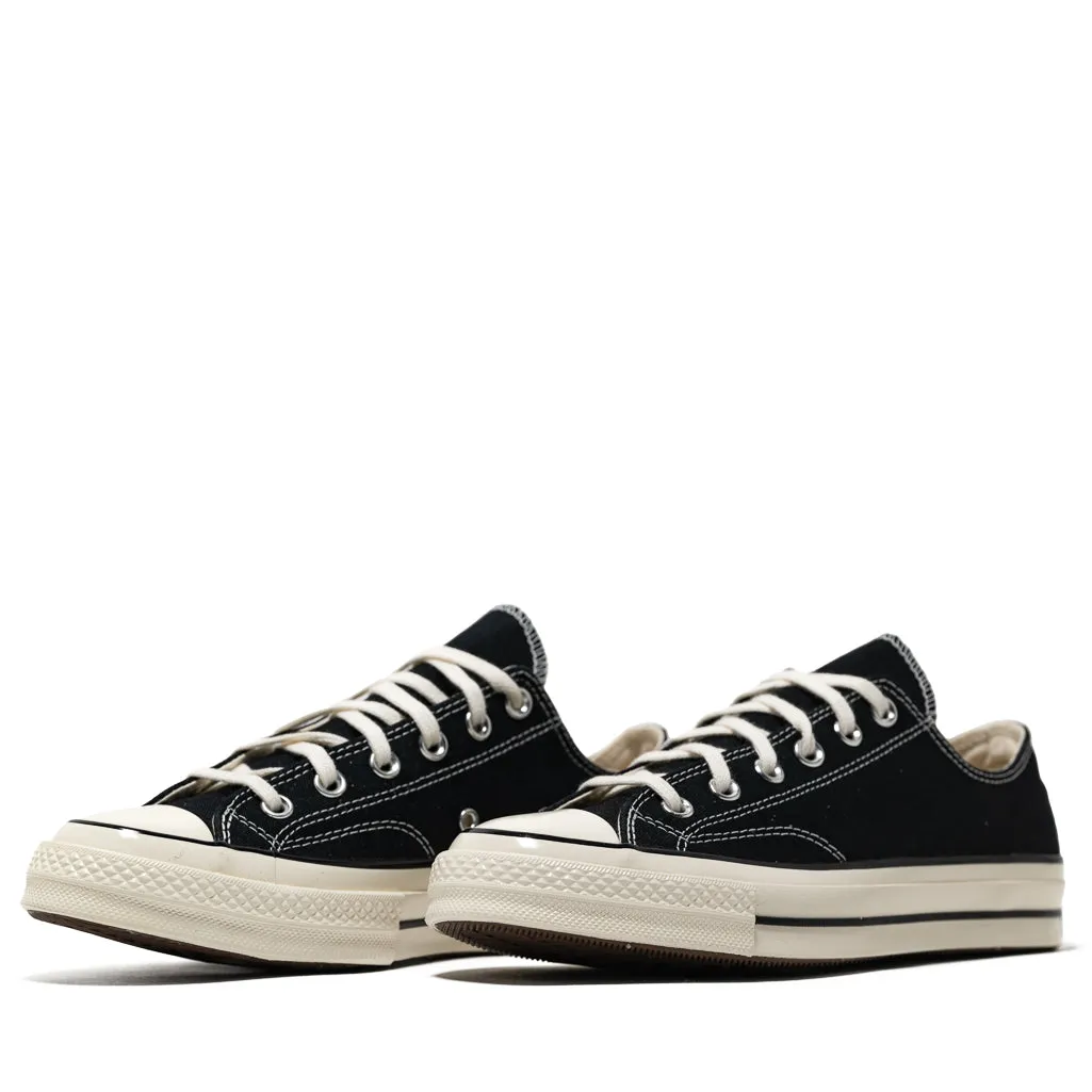 Converse Chuck 70 Low - Canvas Black/Black Sport Performance Active Wearer
