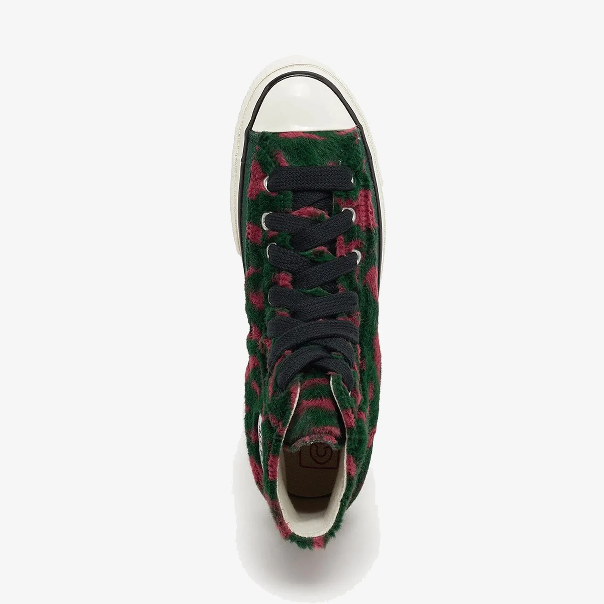 Water Resistant Knit CONVERSE | CHUCK 70 LUXE PLUSH { RED/WHITE