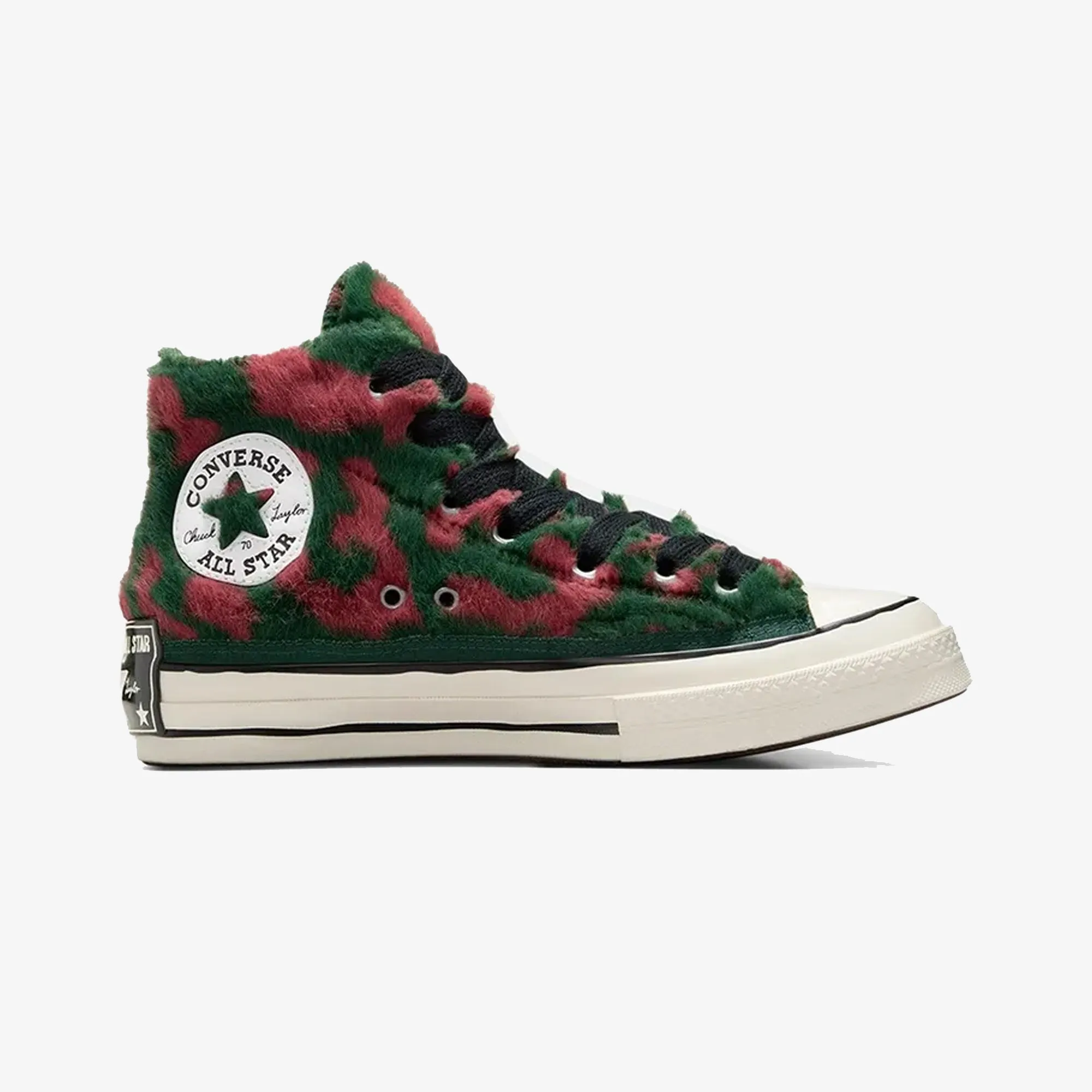 CONVERSE | CHUCK 70 LUXE PLUSH { RED/WHITE Shape Hold