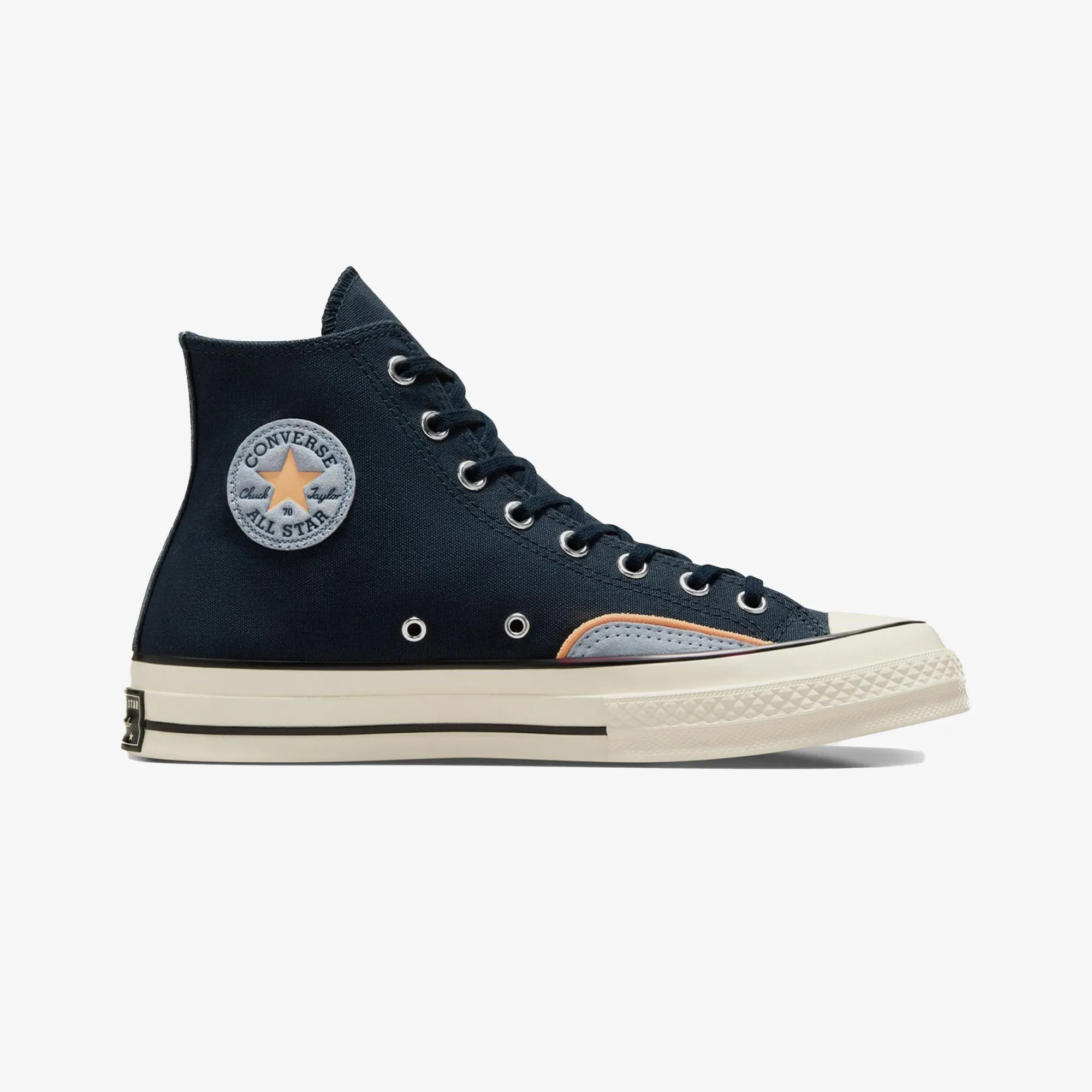 CONVERSE | CHUCK 70 { NAVY Cush Pad Light Fabric