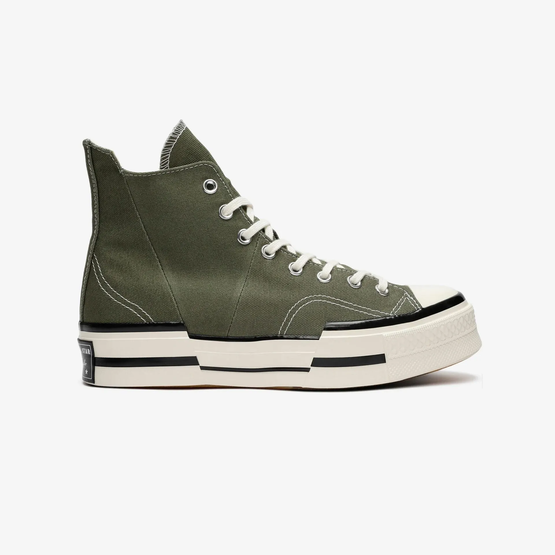 Stable Footing Converse | CHUCK 70 PLUS HI  { OLIVE