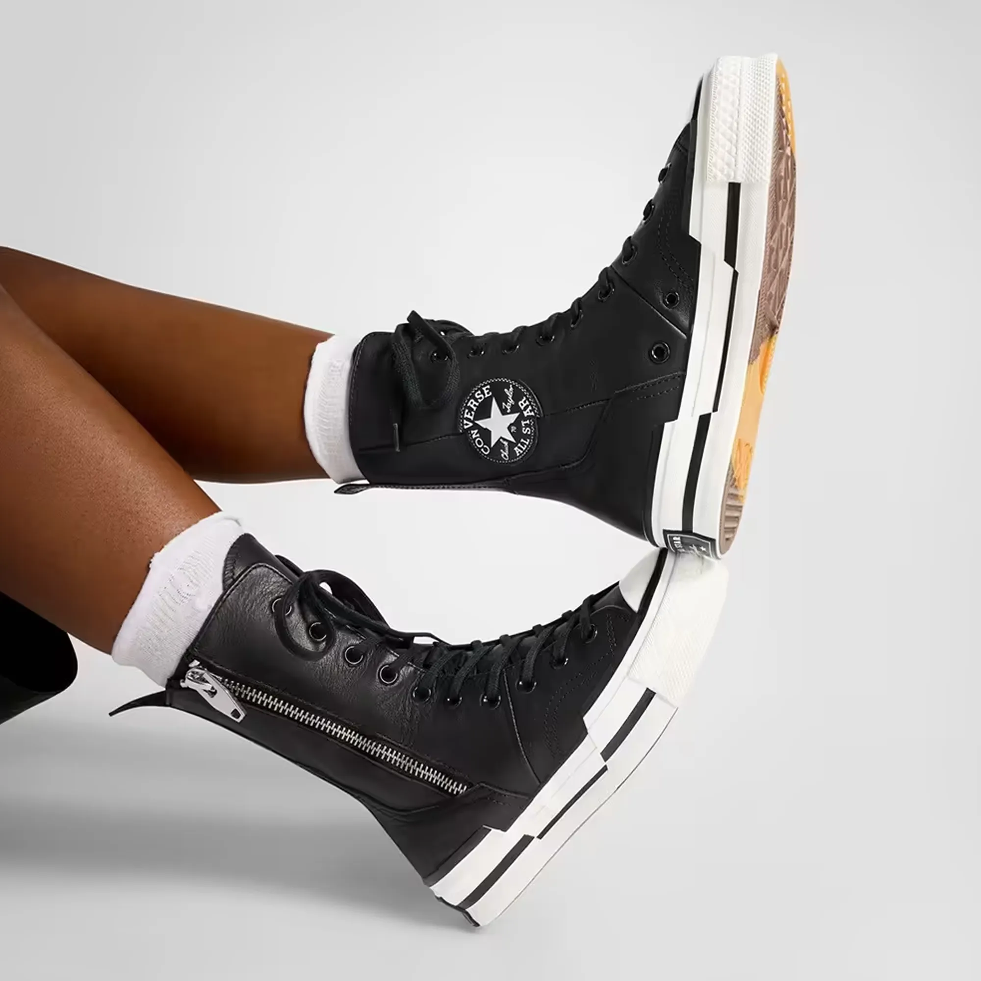 Converse | CHUCK 70 PLUS X-HI { BLACK Ortholite Insulation