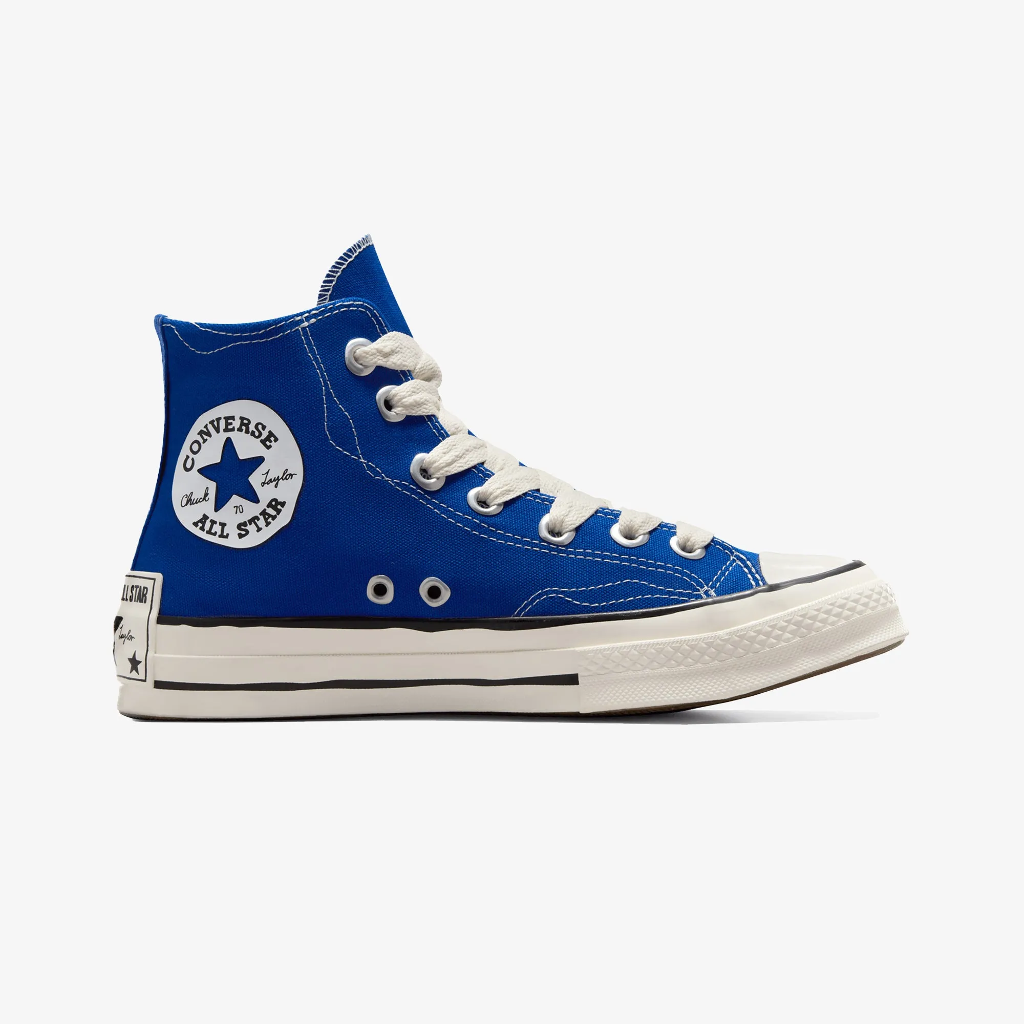 Converse | CHUCK 70 SKETCH { BLUE/WHITE Sustainable Manufacturing Versatile Look