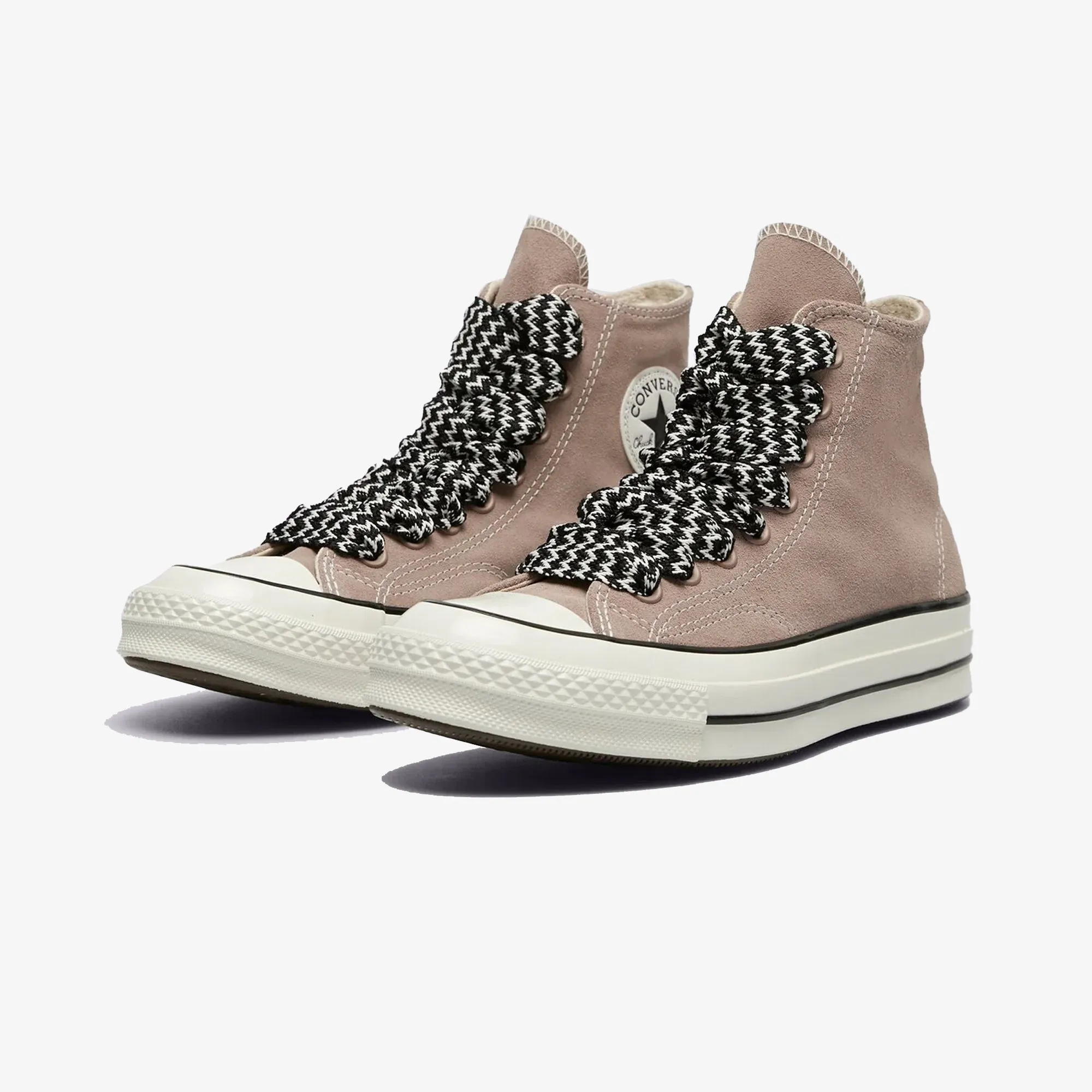 Converse | CHUCK 70 SUEDE { GREY/WHITE ComfortableFit