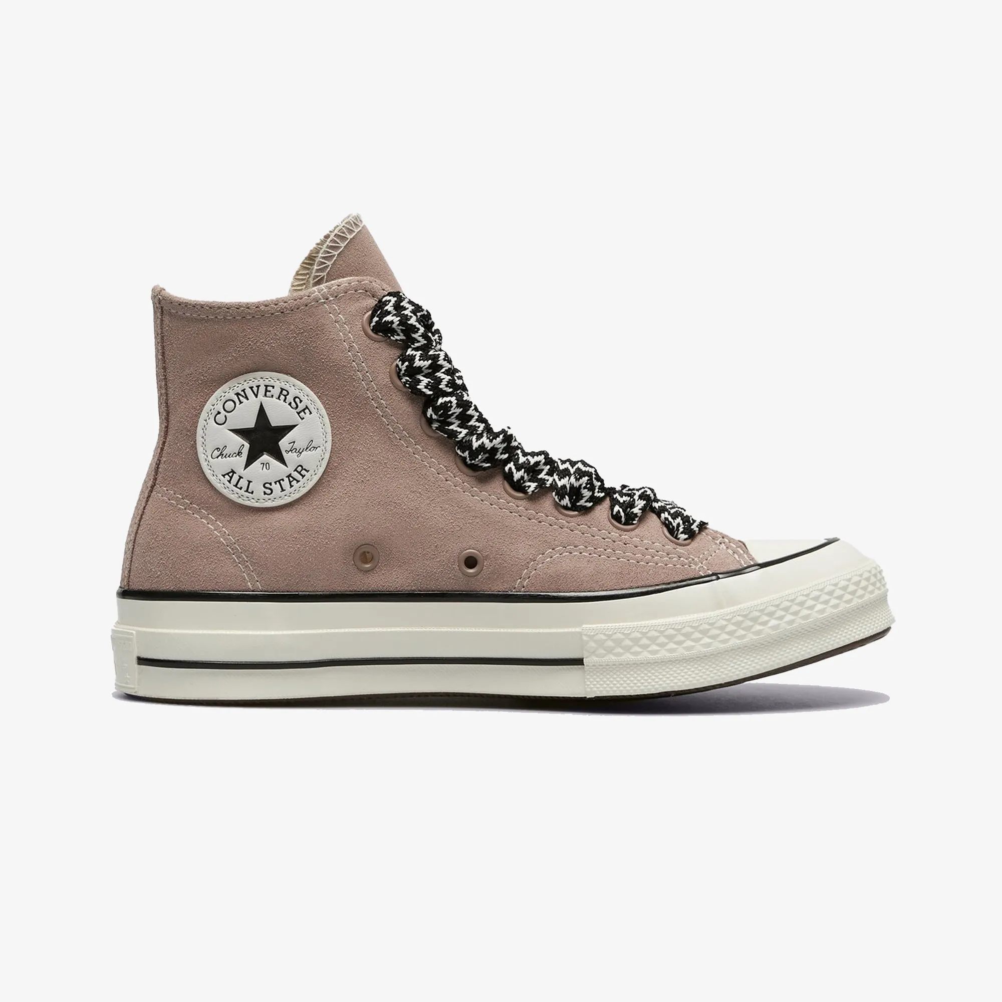 Adaptive Edge Plush Sole Converse | CHUCK 70 SUEDE { GREY/WHITE
