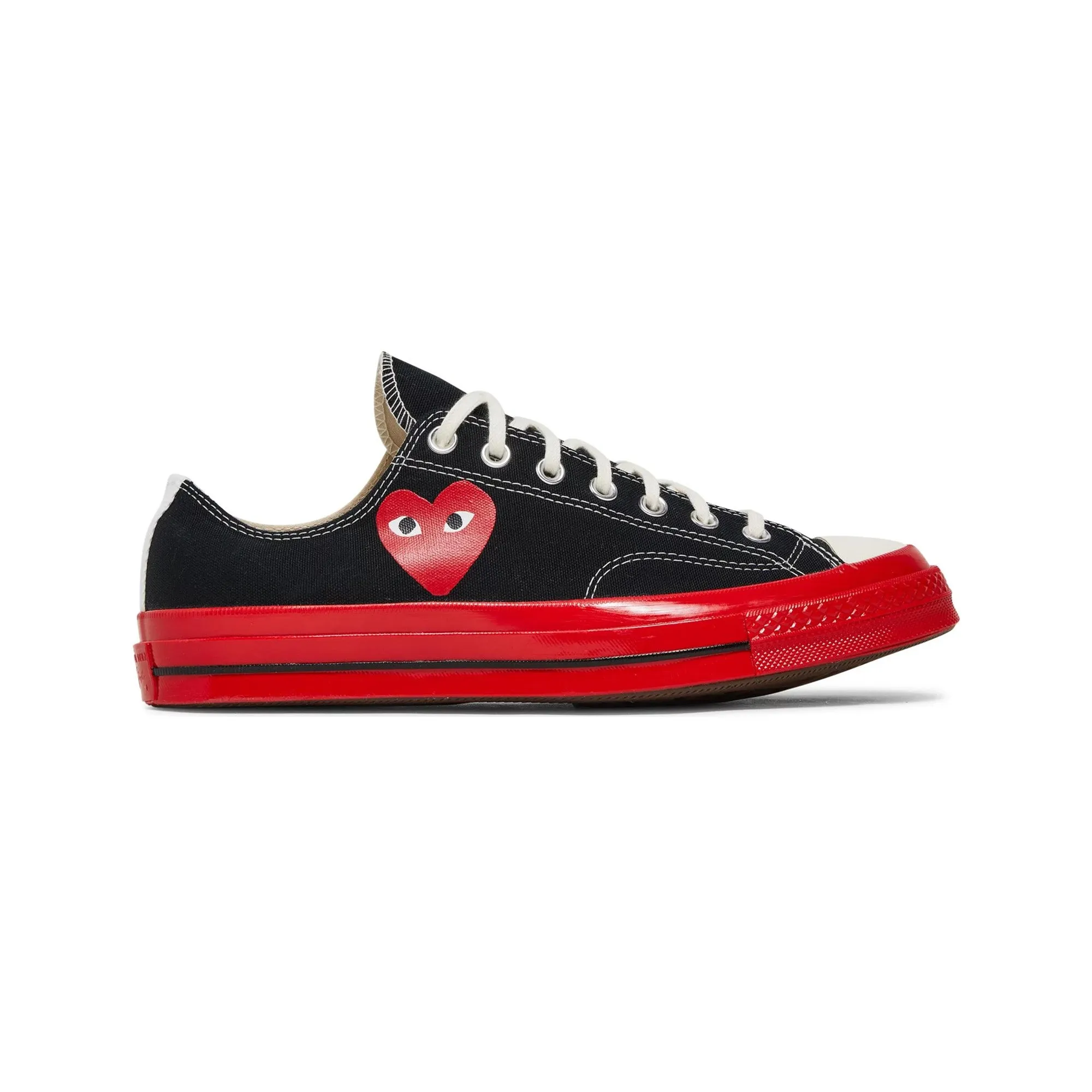Converse Chuck Taylor All Star 70 Ox Comme des Garcons PLAY 'Black Red Midsole' (2022) Bronze Warm Farm Hike