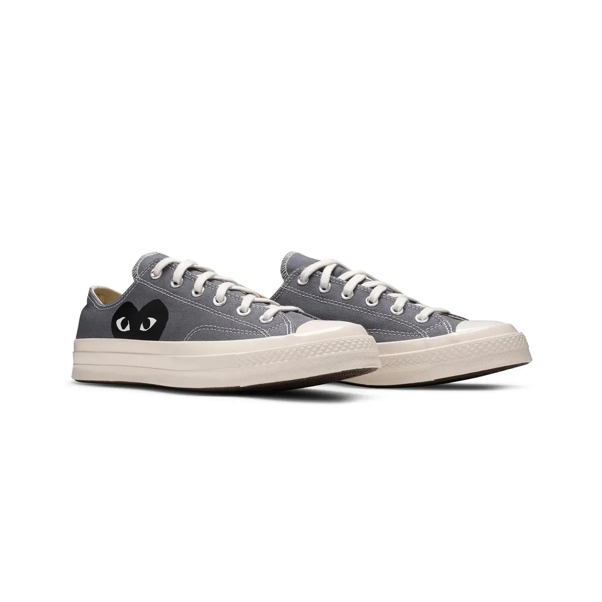 Converse Chuck Taylor All Star 70 Ox 'Comme des Garcons Play Grey' (2021) Quick Hop Club Hike