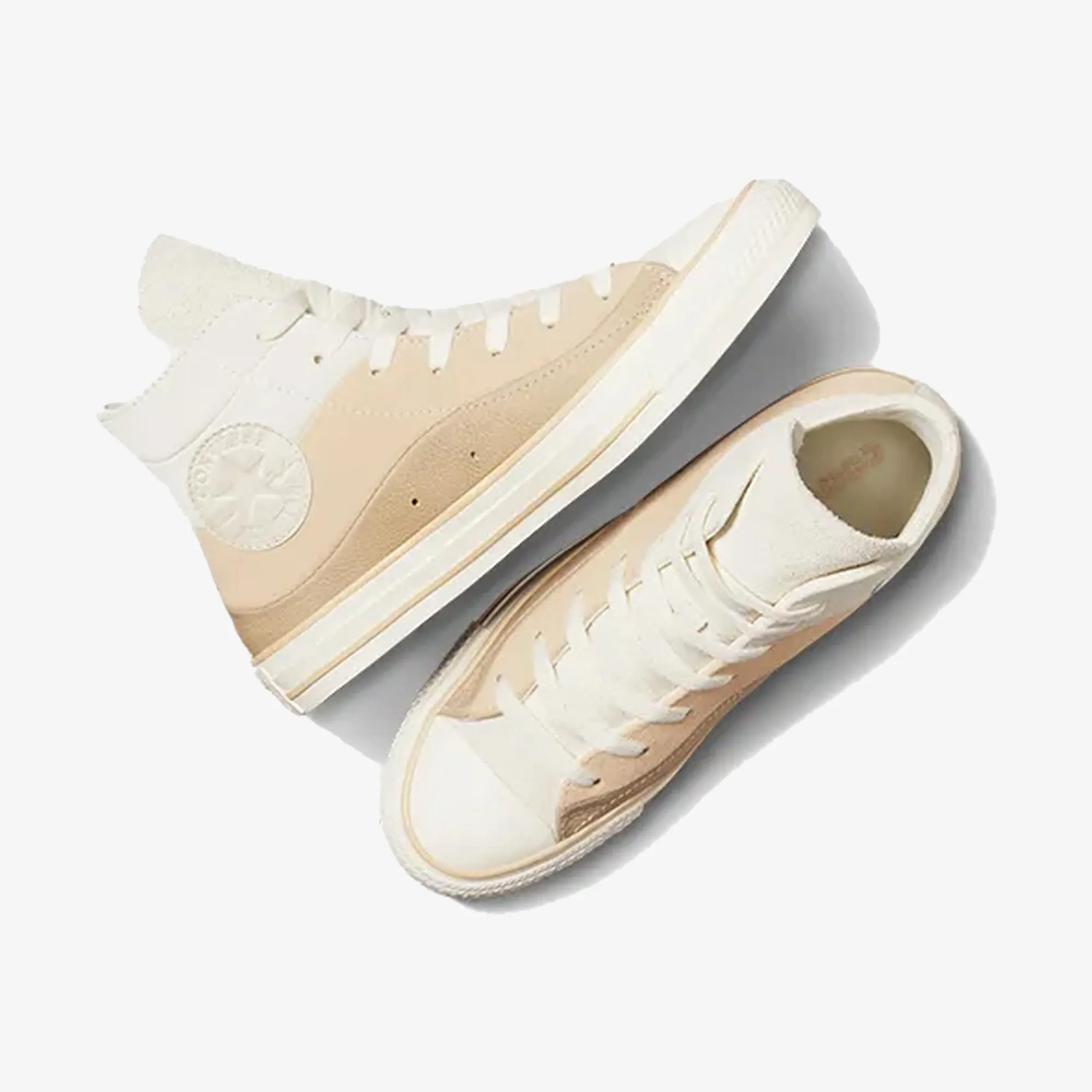 CONVERSE | CHUCK TAYLOR ALL STAR COFFEE BREAK { 'EGRET/MISO GLAZE-WARM QUARRY' Recycled Material Build