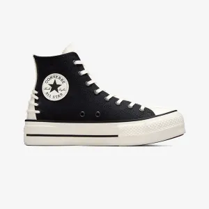 Versatile Converse | CHUCK TAYLOR ALL STAR LIFT PLATFORM CRAFTED { BLACK