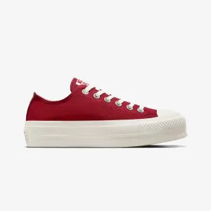 Converse | CHUCK TAYLOR ALL STAR LIFT PLATFORM HEARTS { RED Ventilation Channel System