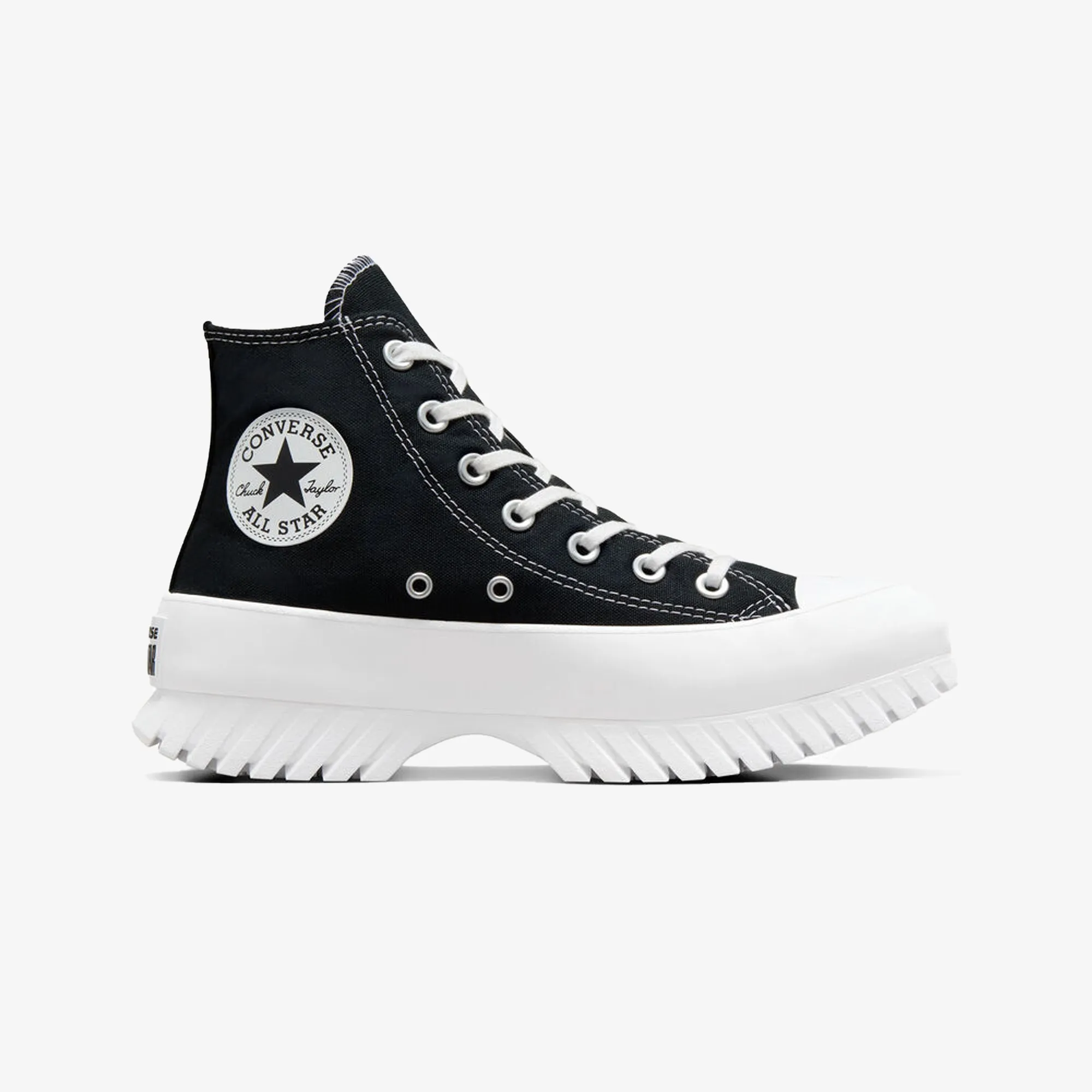 Converse | CHUCK TAYLOR ALL STAR LUGGED 2.0  { BLACK/WHITE Street Vibe MeshFabric