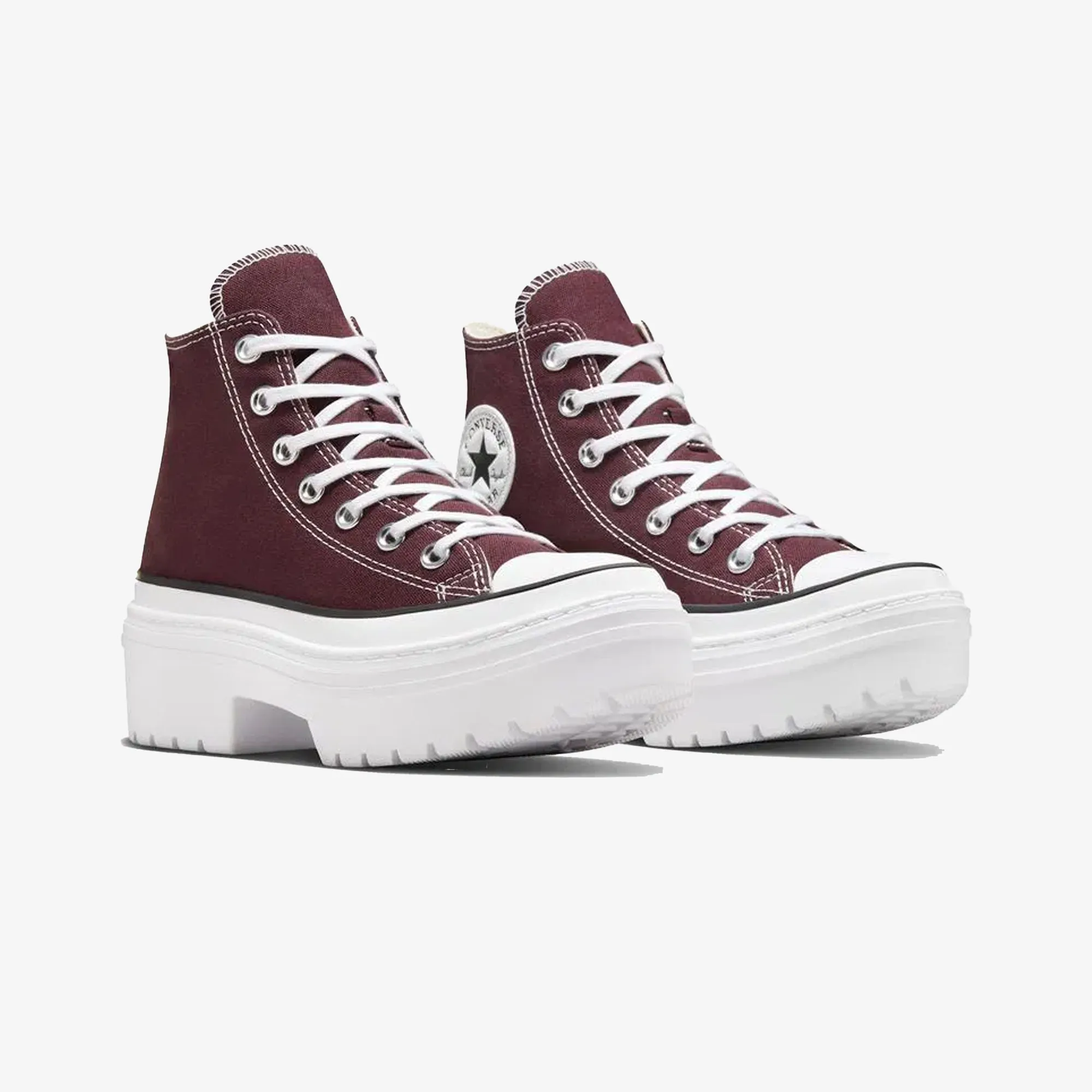Running Performance Converse | CHUCK TAYLOR ALL STAR LUGGED HEEL PLATFORM { WHITE/BLACK