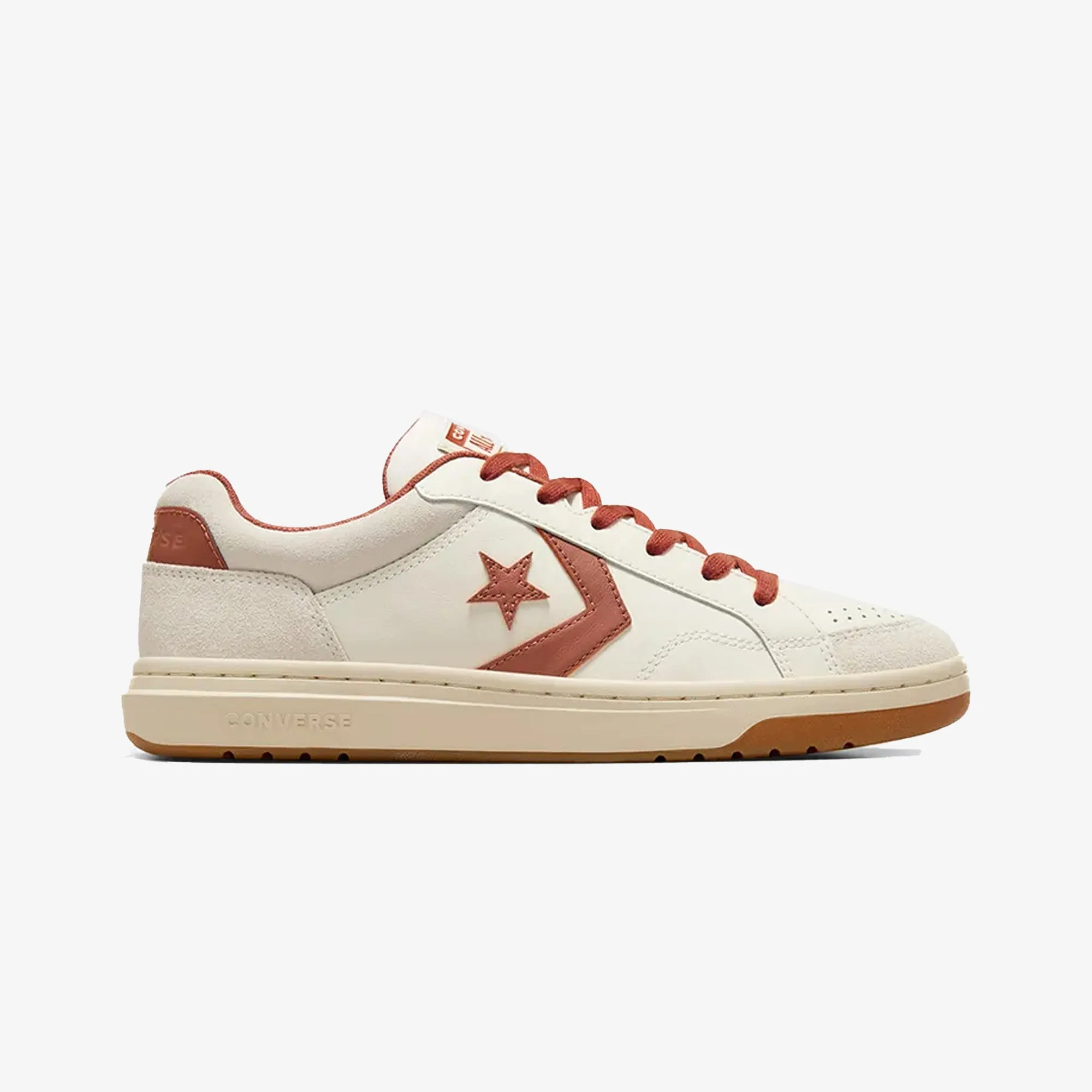 Cool Running Recycled Polyester Blend CONVERSE | PRO BLAZE CLASSIC LEATHER & SUEDE { BEIGE