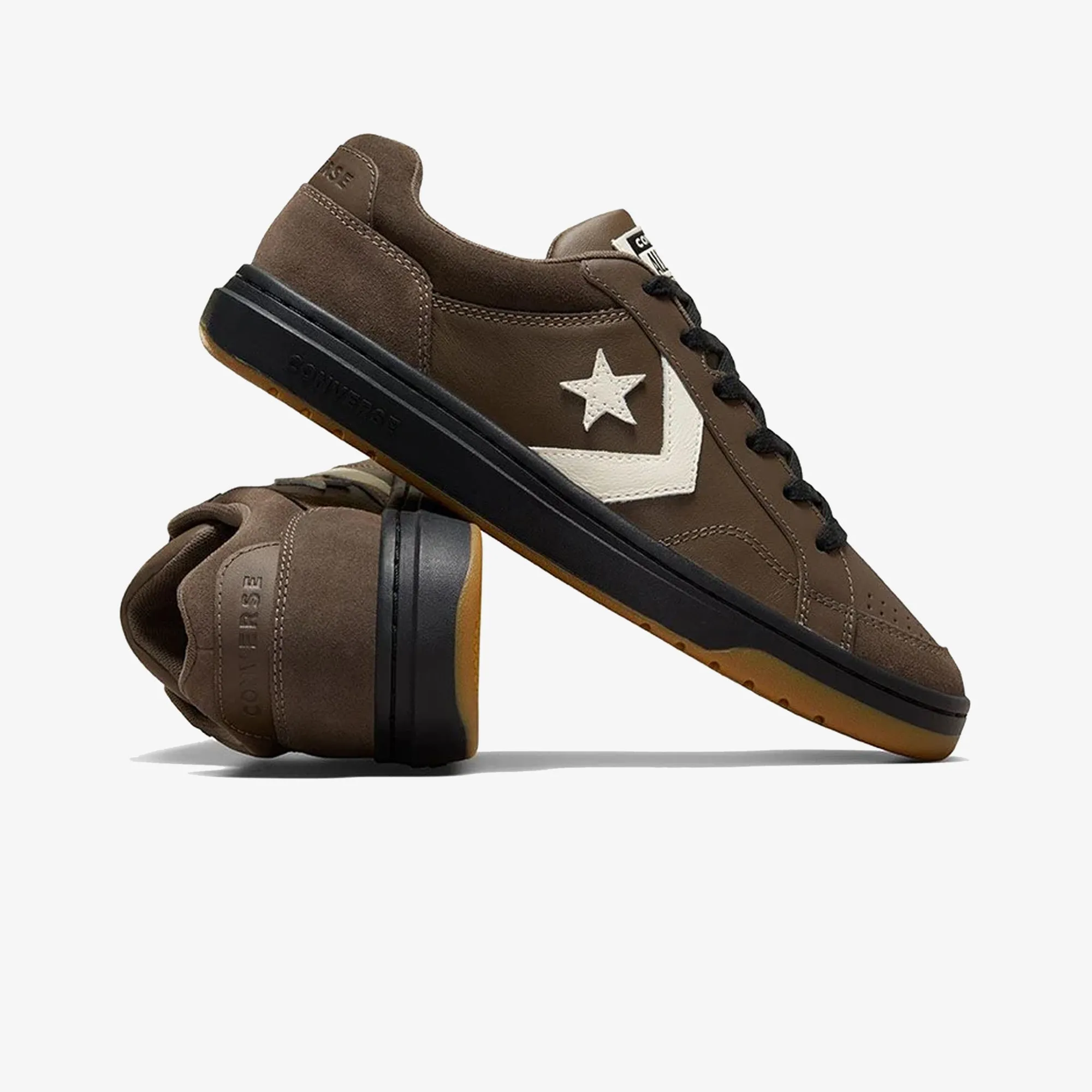 Cooling system CONVERSE | PRO BLAZE CLASSIC LEATHER & SUEDE { COFFEE
