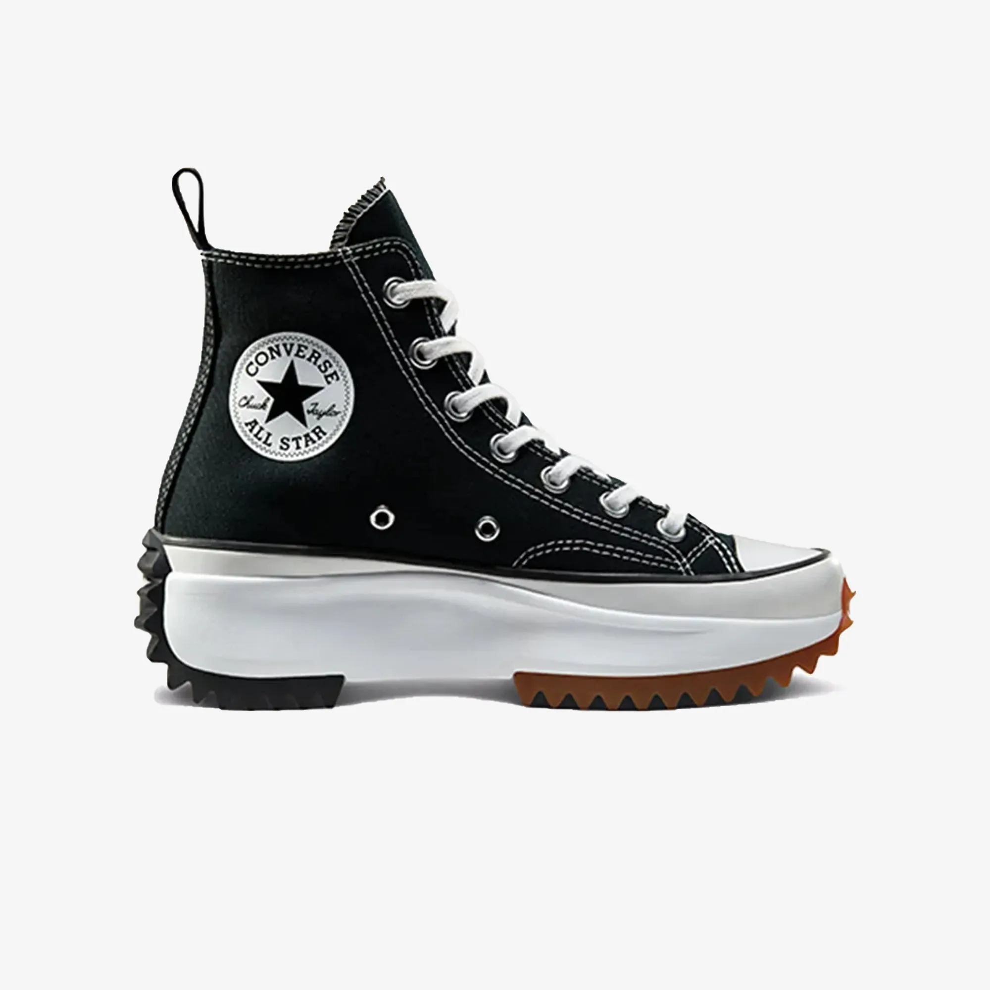 Converse | RUN STAR HIKE CANVAS PLATFORM  { BLACK Good Value perforated upper