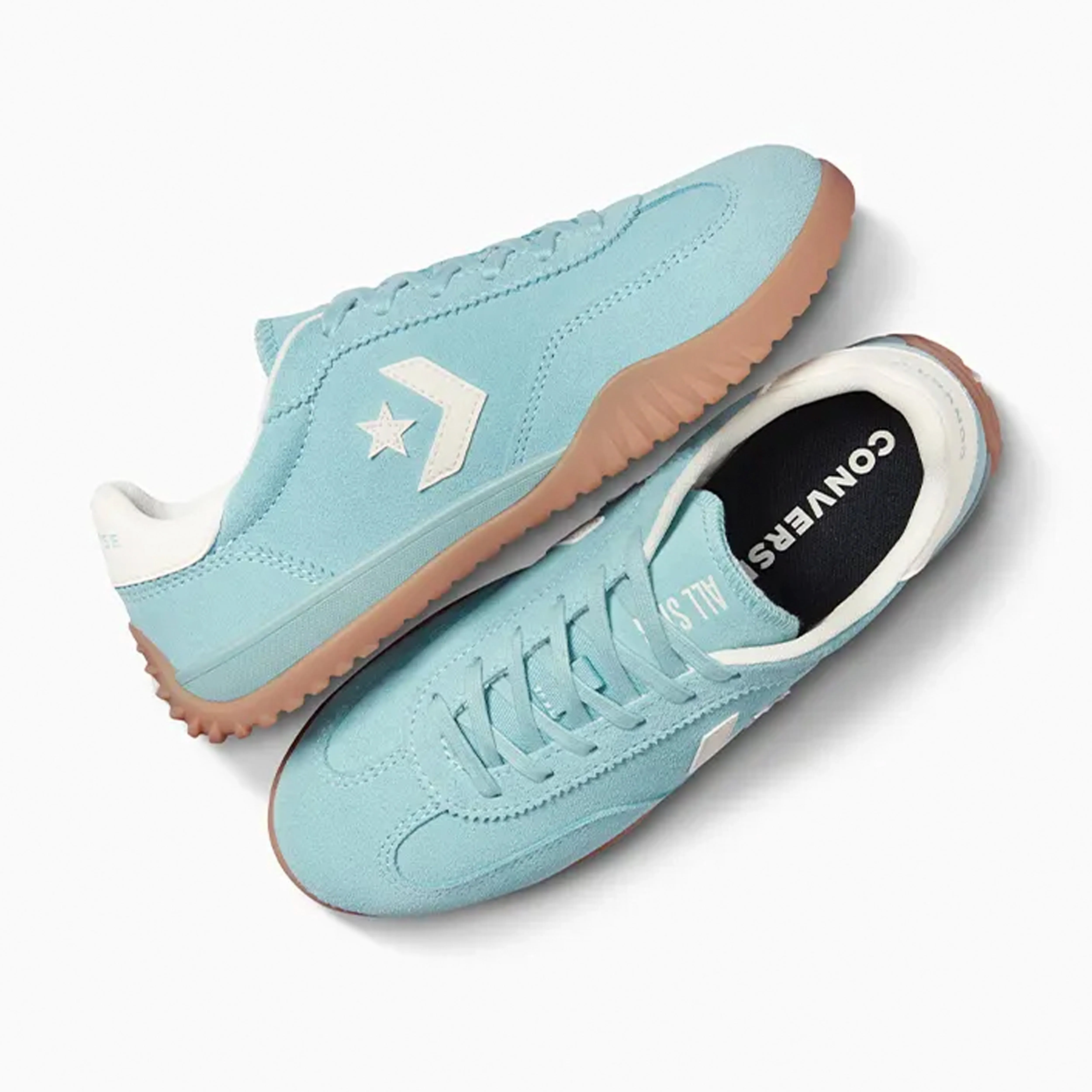 CONVERSE | RUN STAR TRAINER LOW { VERNAL POOL/EGRET Elastic Lace Closure