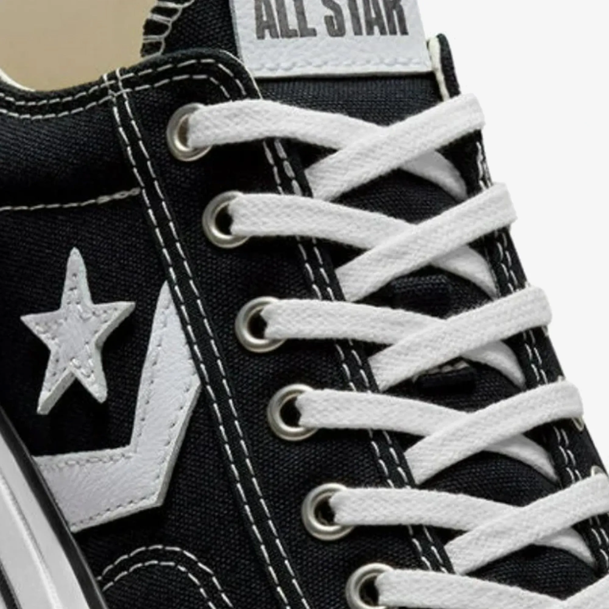 Morning Rush Low Use Converse | STAR PLAYER 76 PREMIUM CANVAS { BLACK