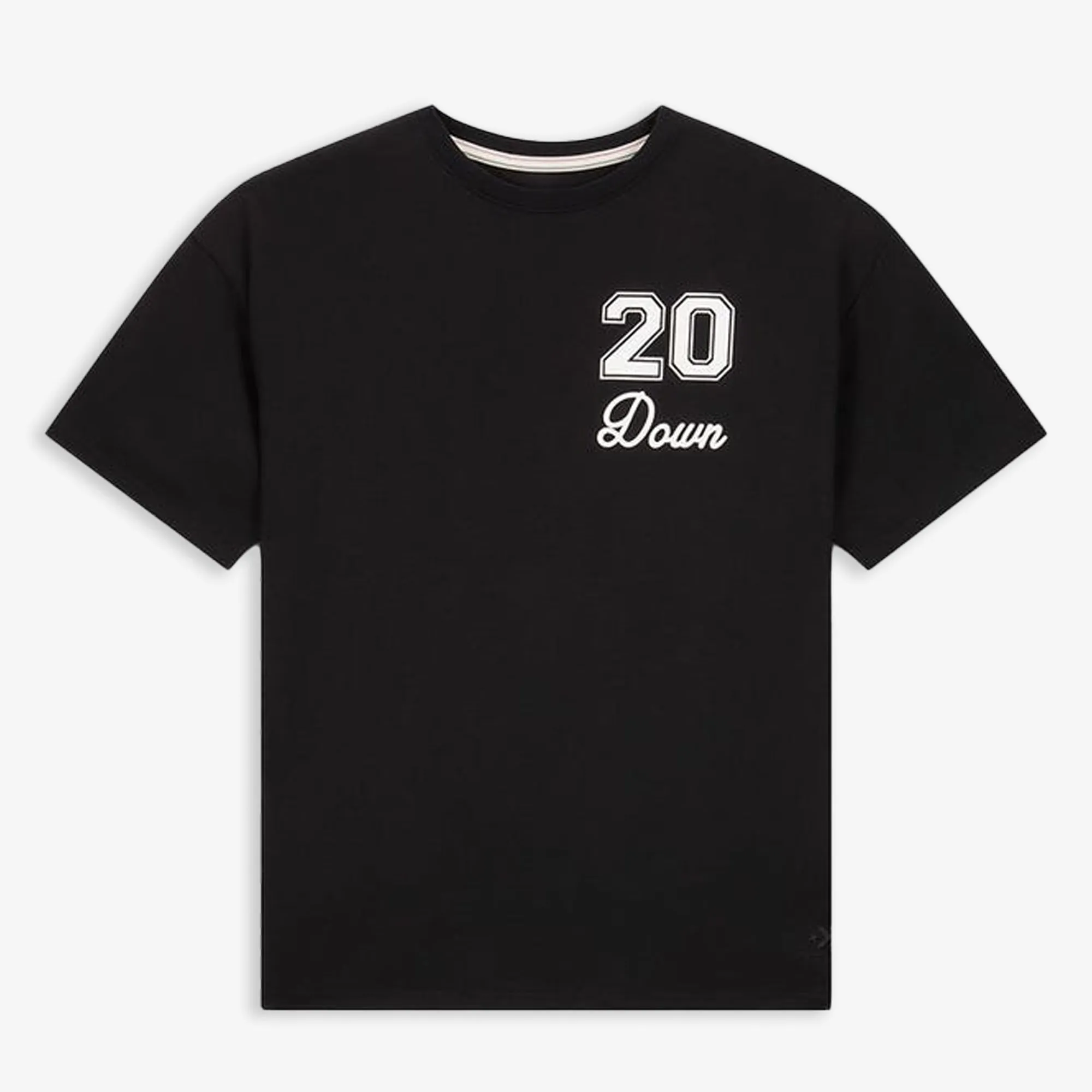 Converse | X PATTA ANNIVERSARY TEE { BLACK Ground Control Back Tab