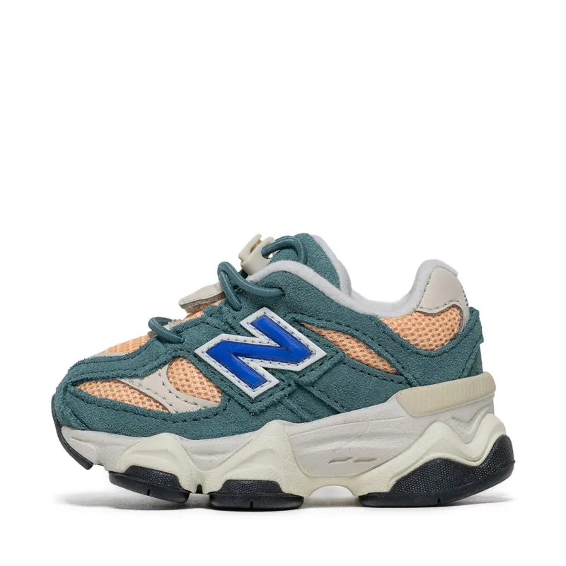 New Balance 9060 (TD) - New Spruce/Peach Blossom Dynamic Heel Counter