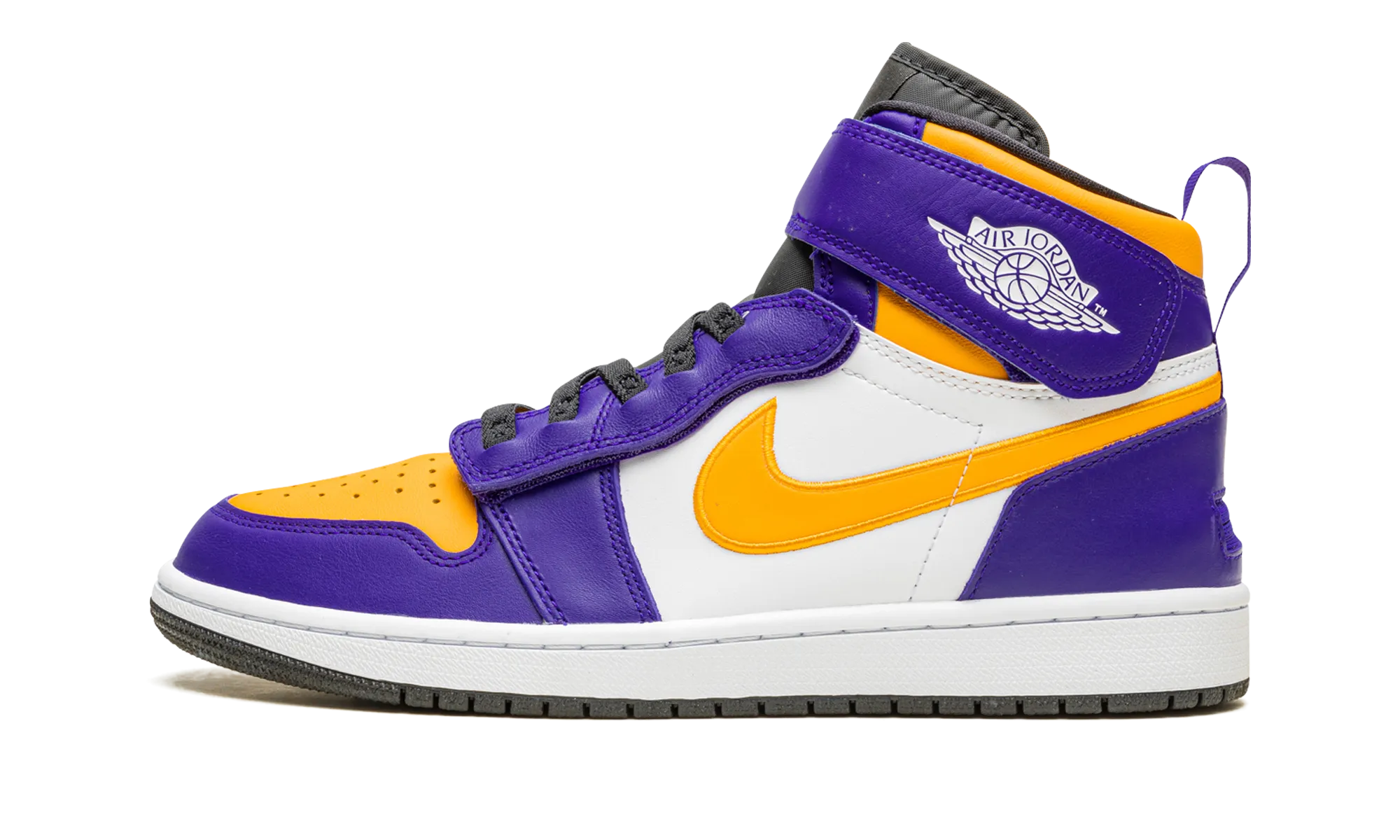 Flexibility Support Air Jordan 1 Hi Flyease "LAKERS"