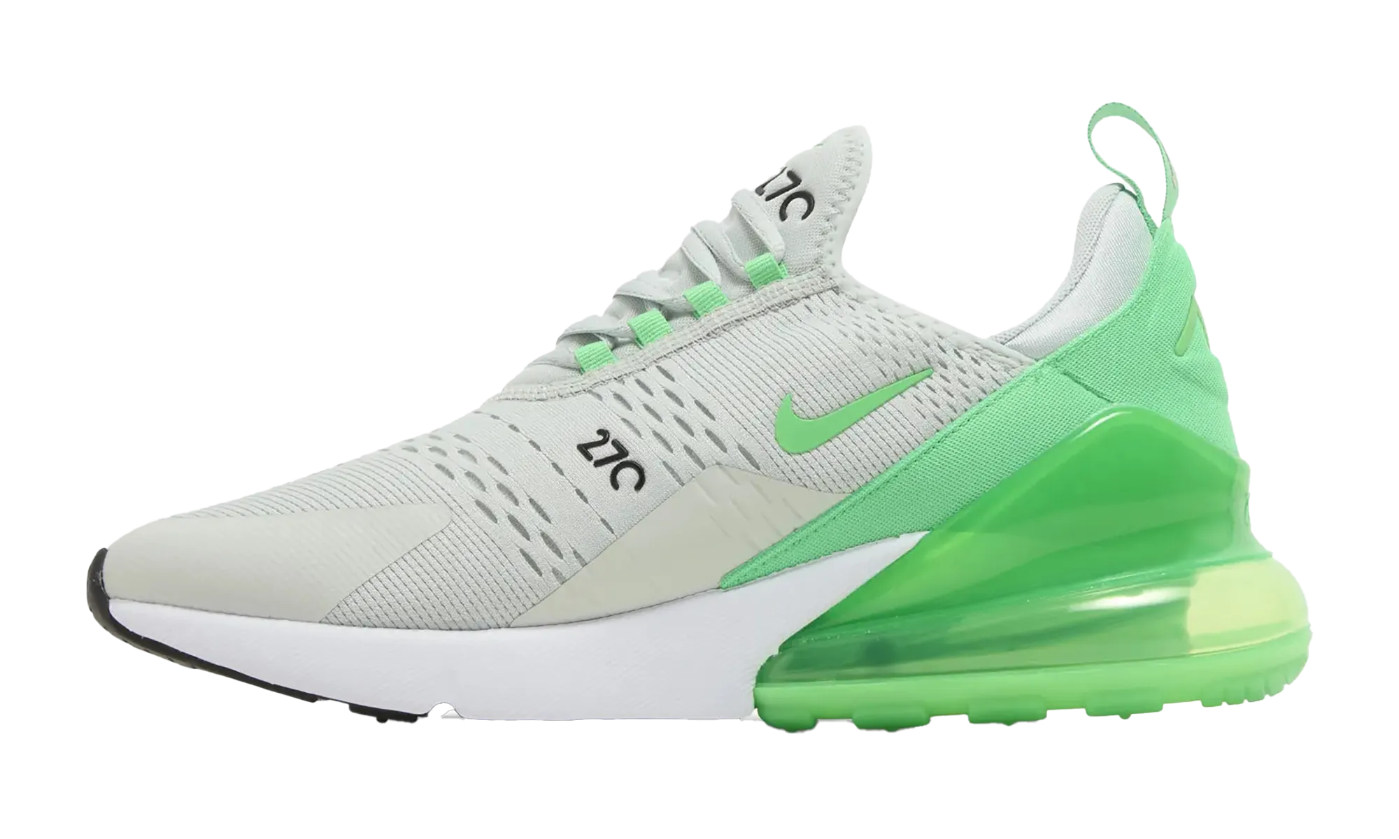 Aerodynamic Shape Air Max 270 "Light Silver Green Shock"