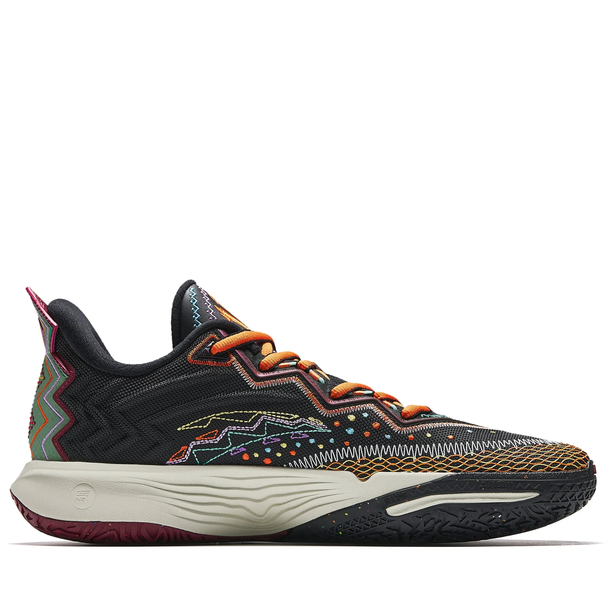 Anta Kai 2 'Solar Return' - Black/Green Sturdy Build Lightweight EVA Foam