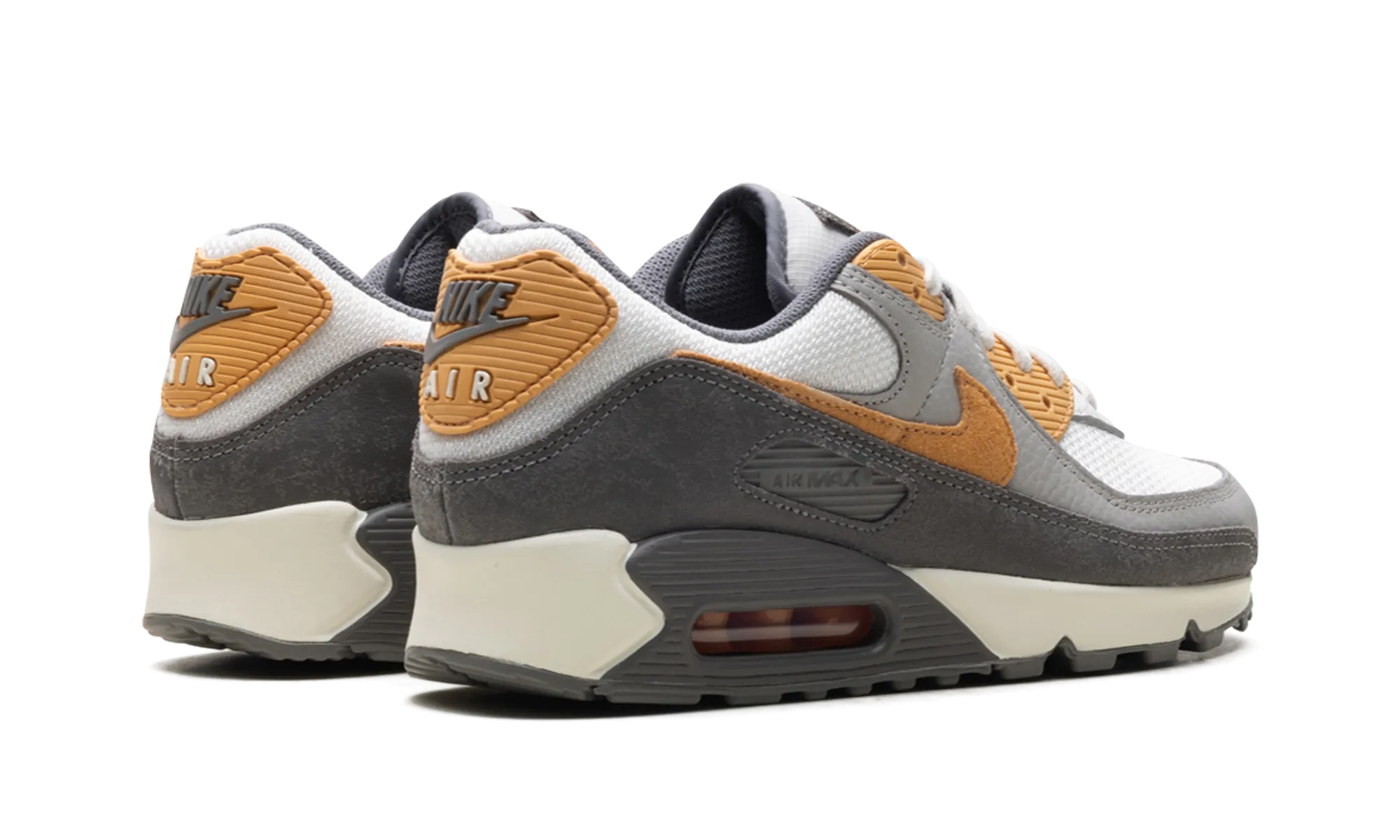 Reliable leather - lining shoes Air Max 90 Premium "Copper Moon College Grey"