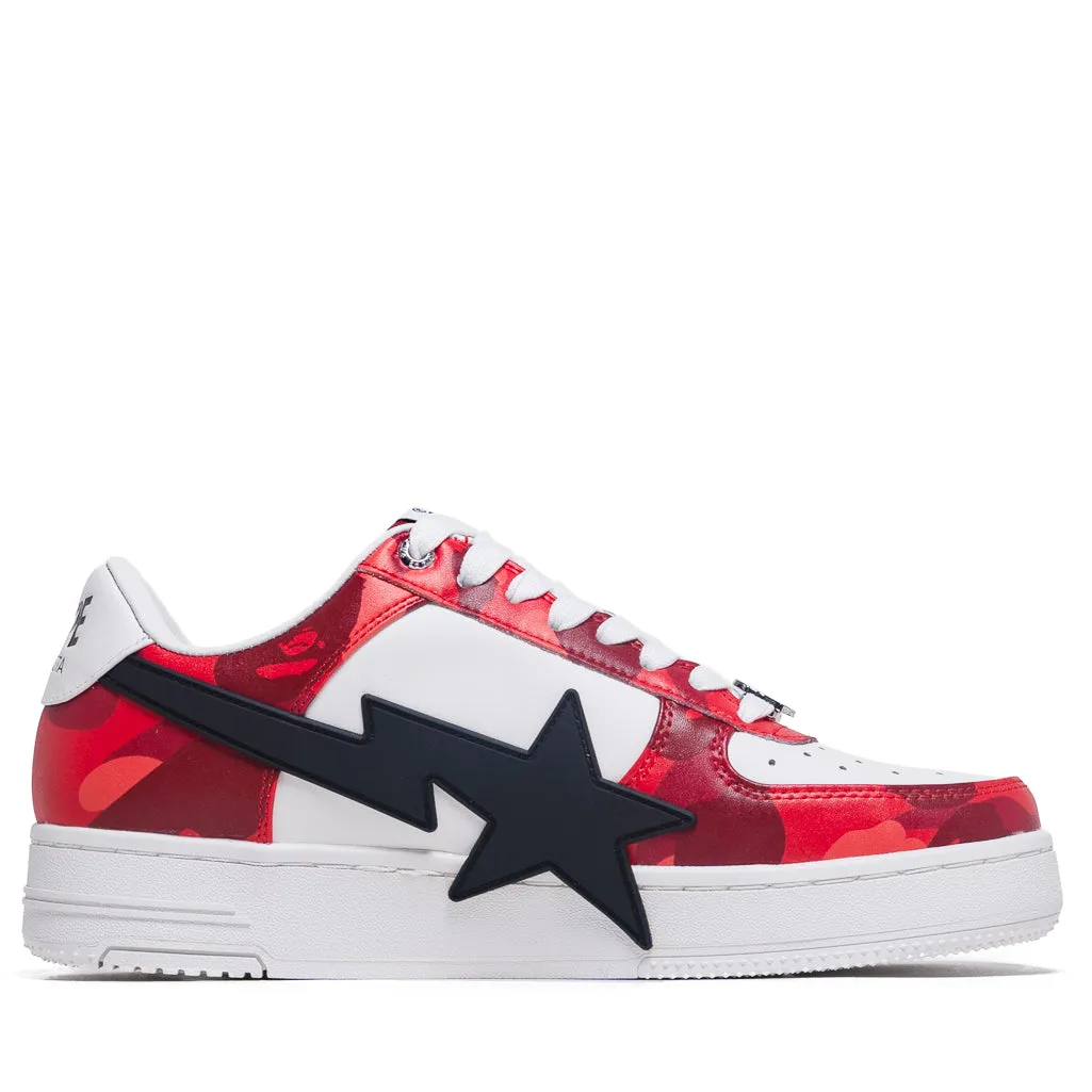 A Bathing Ape Bape Sta OS #1 M1 - Red Zip   Up Style Ventilated Collar Design
