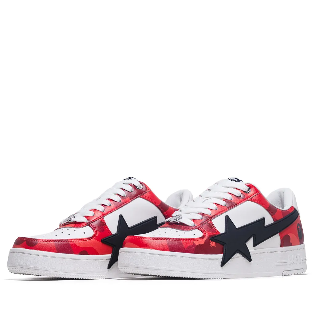 A Bathing Ape Bape Sta OS #1 M1 - Red High Top Support Anatomical Footbed Shape