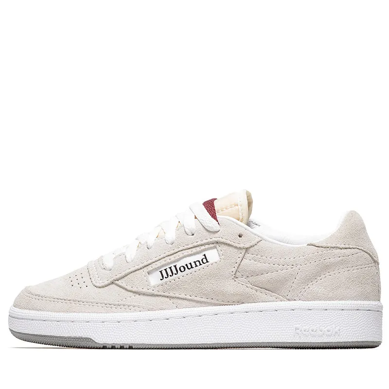 JJJJound x Reebok Club C 85 - White/Chalk Layered cushioning