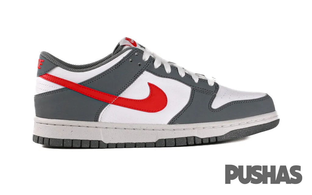 Dunk Low Next Nature 'Smoke Grey Light Crimson' GS (2022) Athletic Apparel Shock Wear