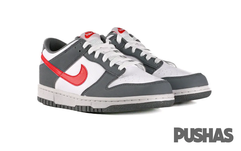 Dunk Low Next Nature 'Smoke Grey Light Crimson' GS (2022) Multi Directional Grip