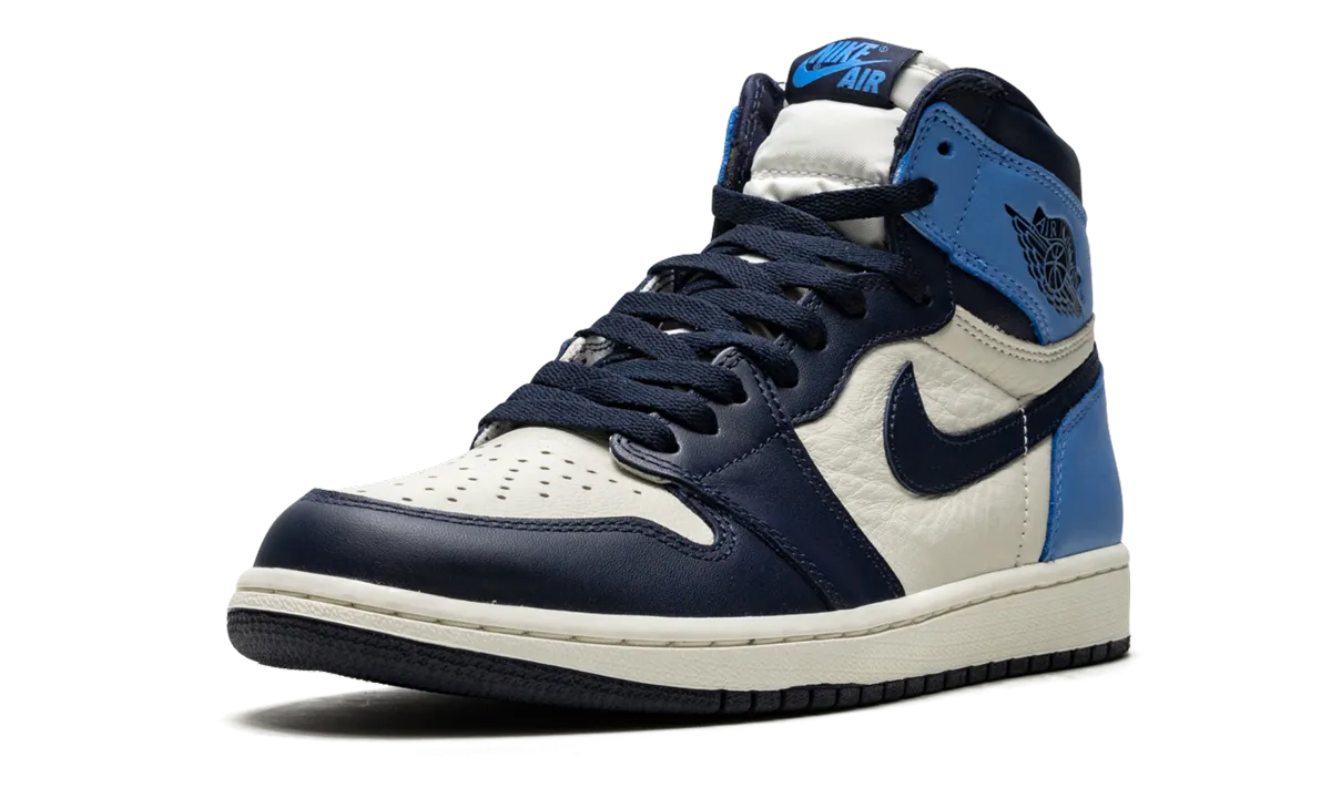 Sustainable Production Methods Responsive Rebound Air Jordan 1 Retro High OG "Obsidian/University Blue"