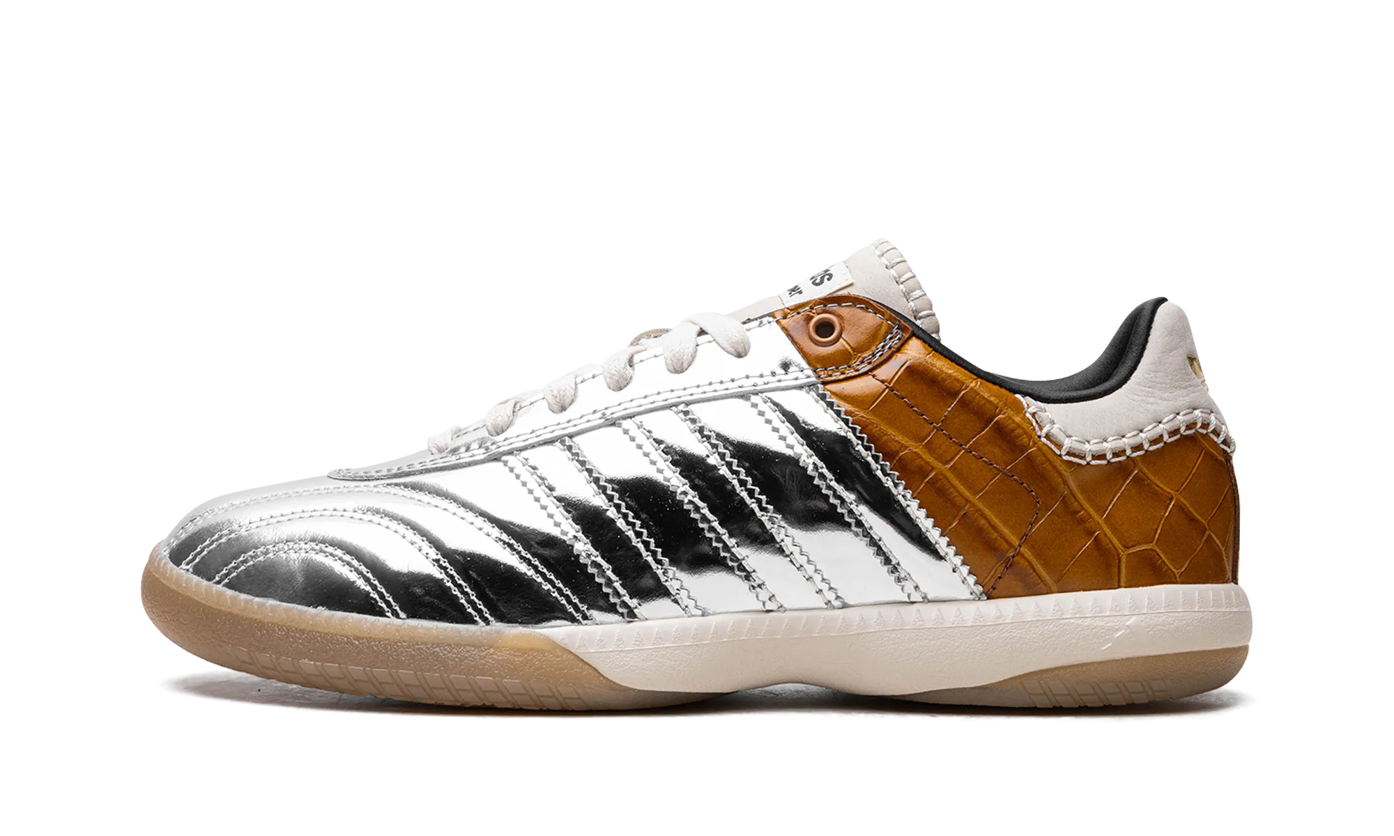 Tropical Feel Samba Millenium "Wales Bonner - Silver Metallic / Easy Yellow"