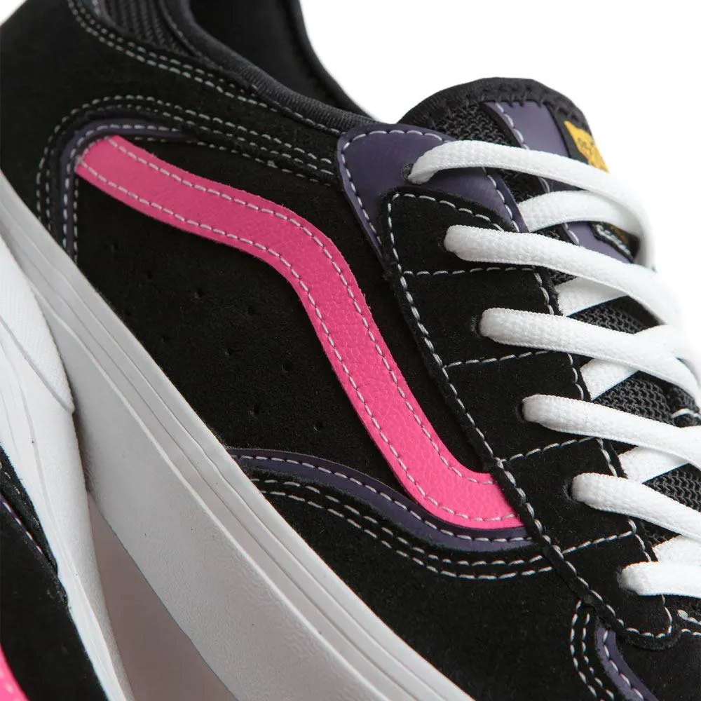 Heritage Style Grip Control Vans Skate Rowley - Black/Pink