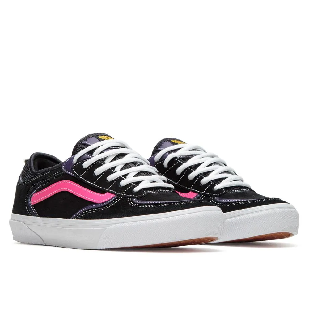 foot fashion Vans Skate Rowley - Black/Pink