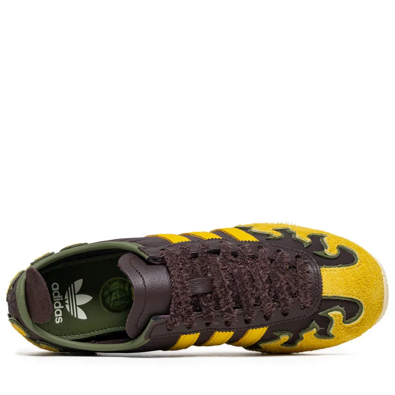 MinimalistDesign Brain Dead x Adidas Japan Lo - Shadow Brown/Yellow