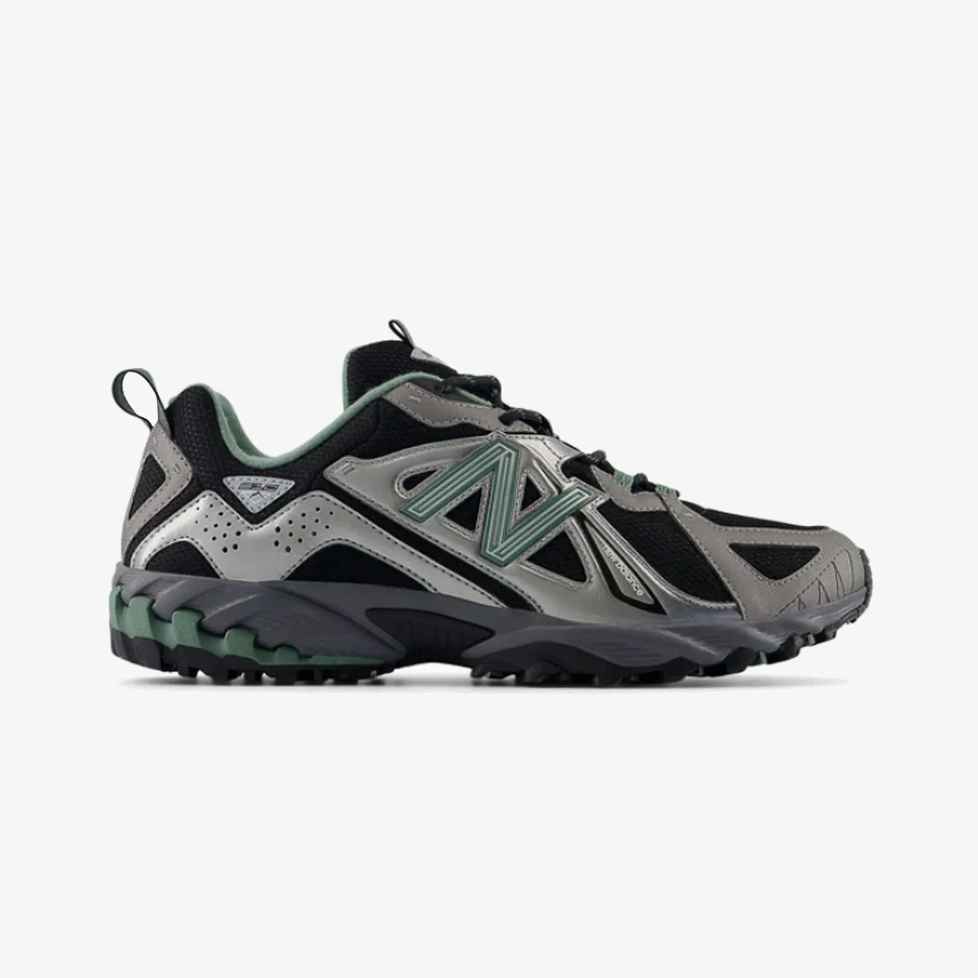 New Balance | 610V1 { BLACK METALLIC/DARK JUNIPER marathon shoes college teams