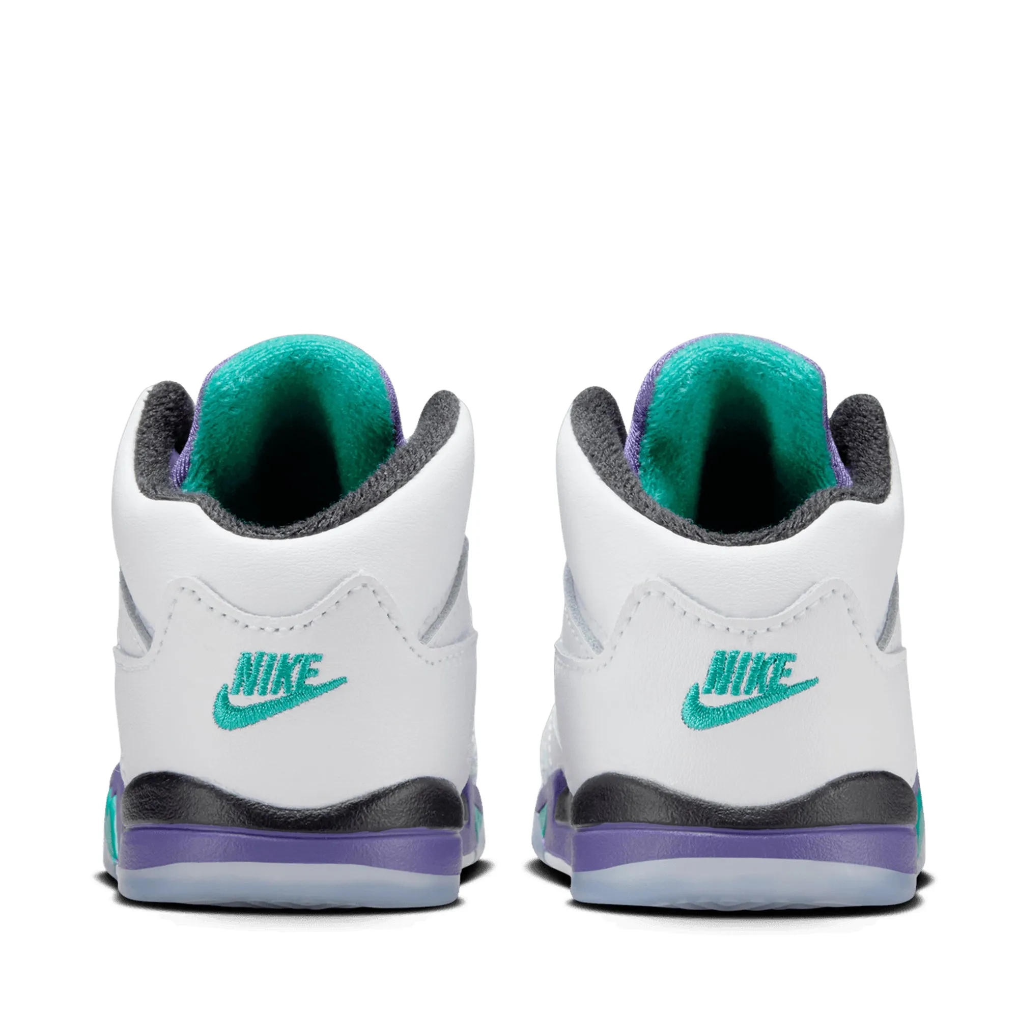 Air Jordan 5 Retro OG 'Grape' (TD) - White/New Emerald Comfortable Lace Slim flexibility
