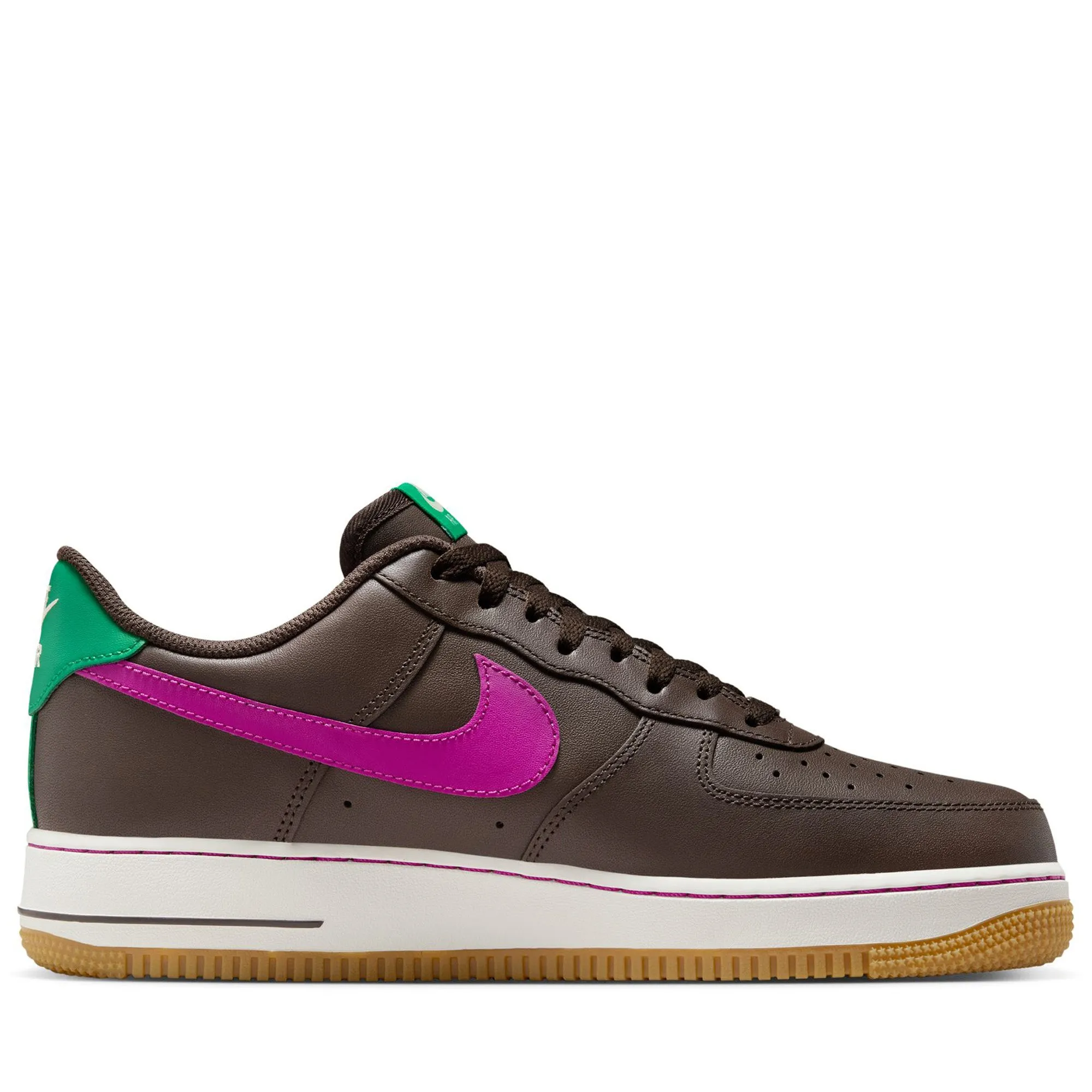 Nike Air Force 1 '07 - Baroque Brown/Vivid Purple athletic style