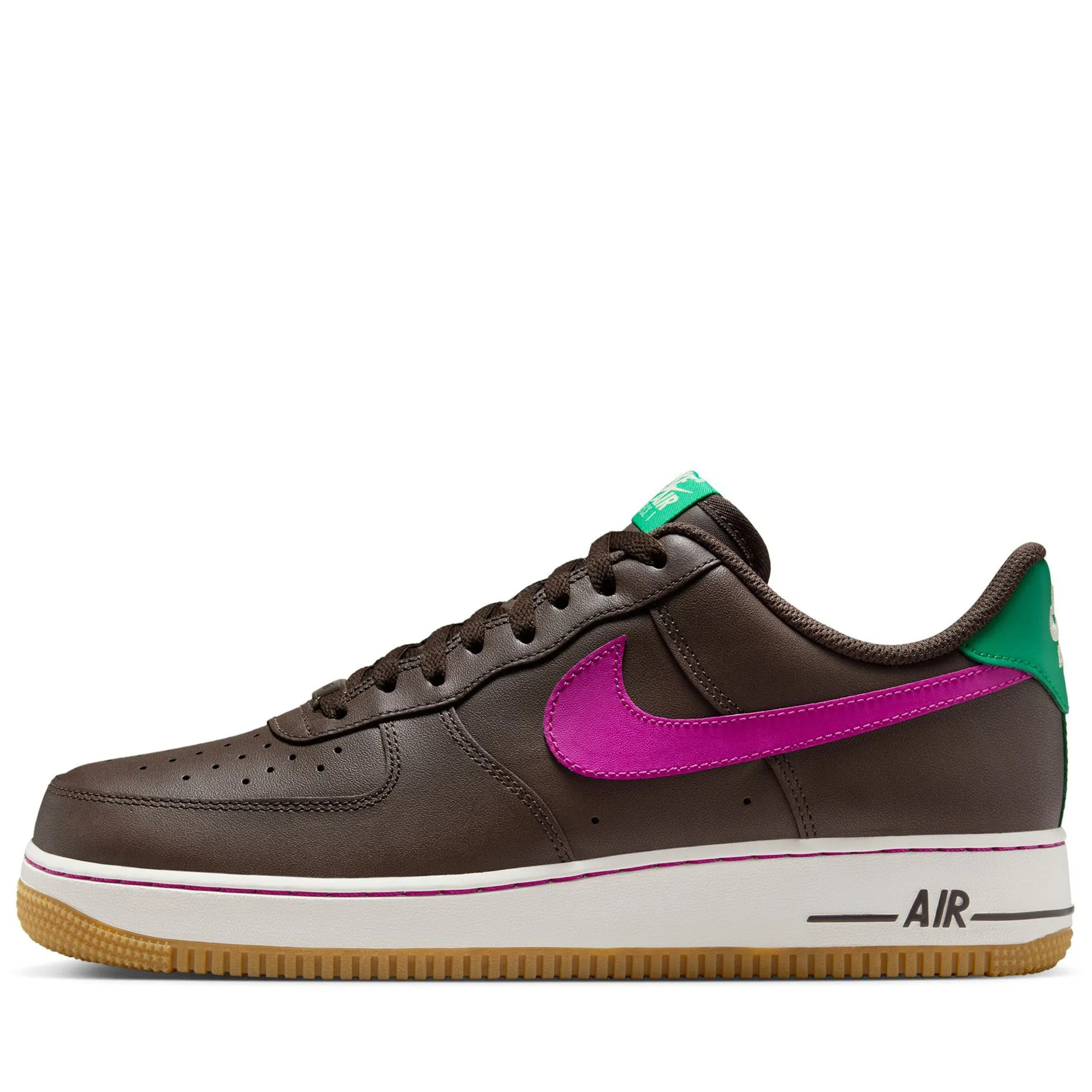 Flat Comfort Nike Air Force 1 '07 - Baroque Brown/Vivid Purple