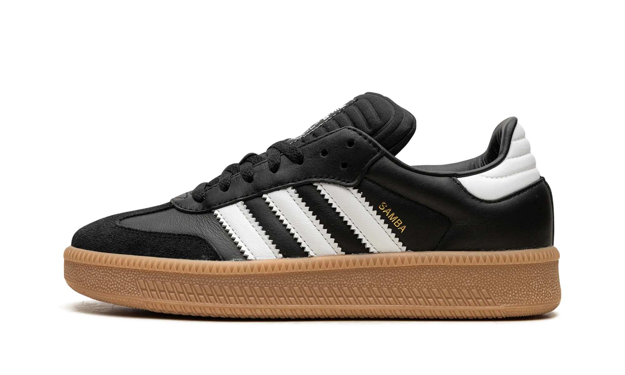 Samba XLG "Black White Gum" Well Built Trend Style