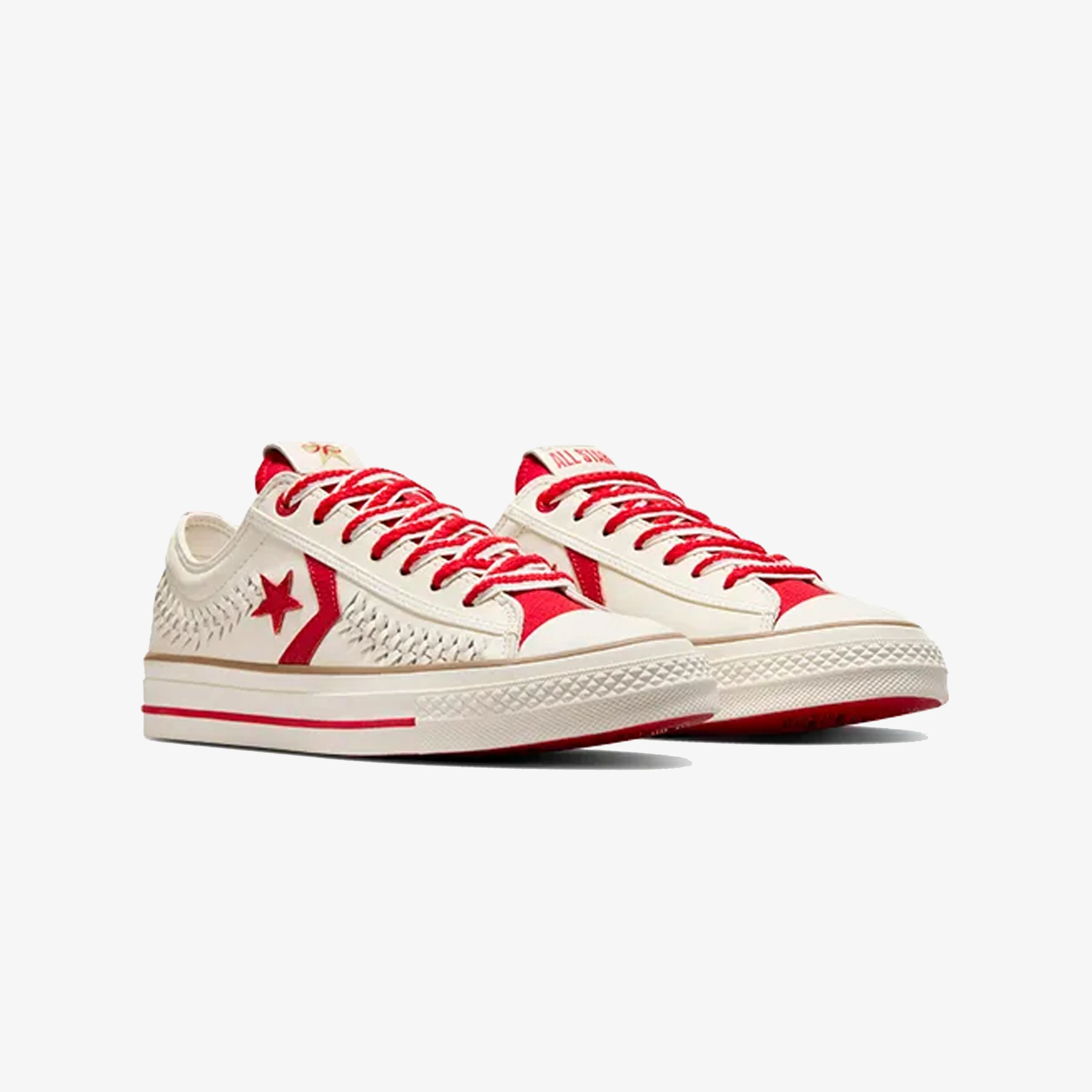 Rubberized Heel Guard CONVERSE | STAR PLAYER { WHITE/RED