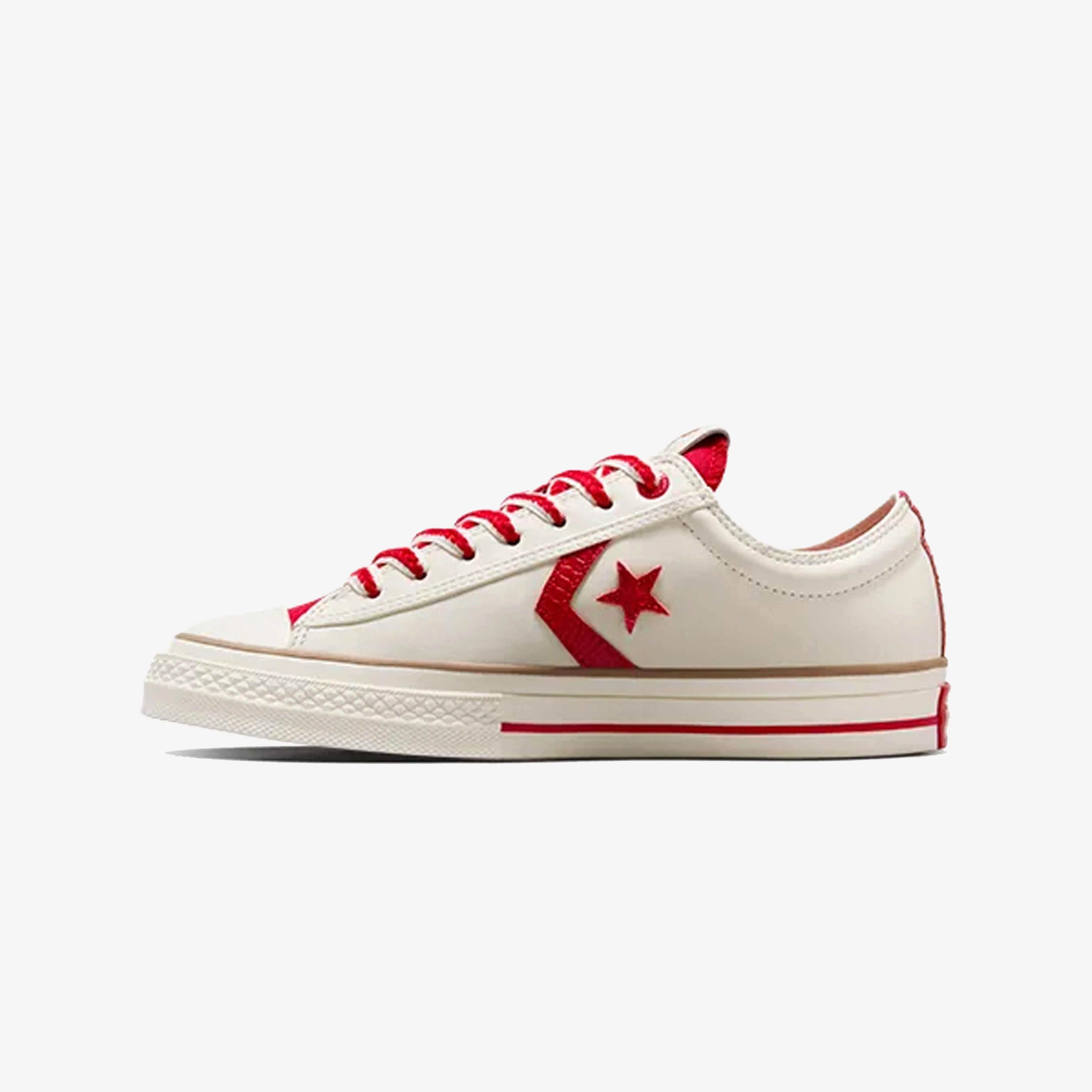 Cushion Footbed Ultra Cushioned Collar CONVERSE | STAR PLAYER { WHITE/RED