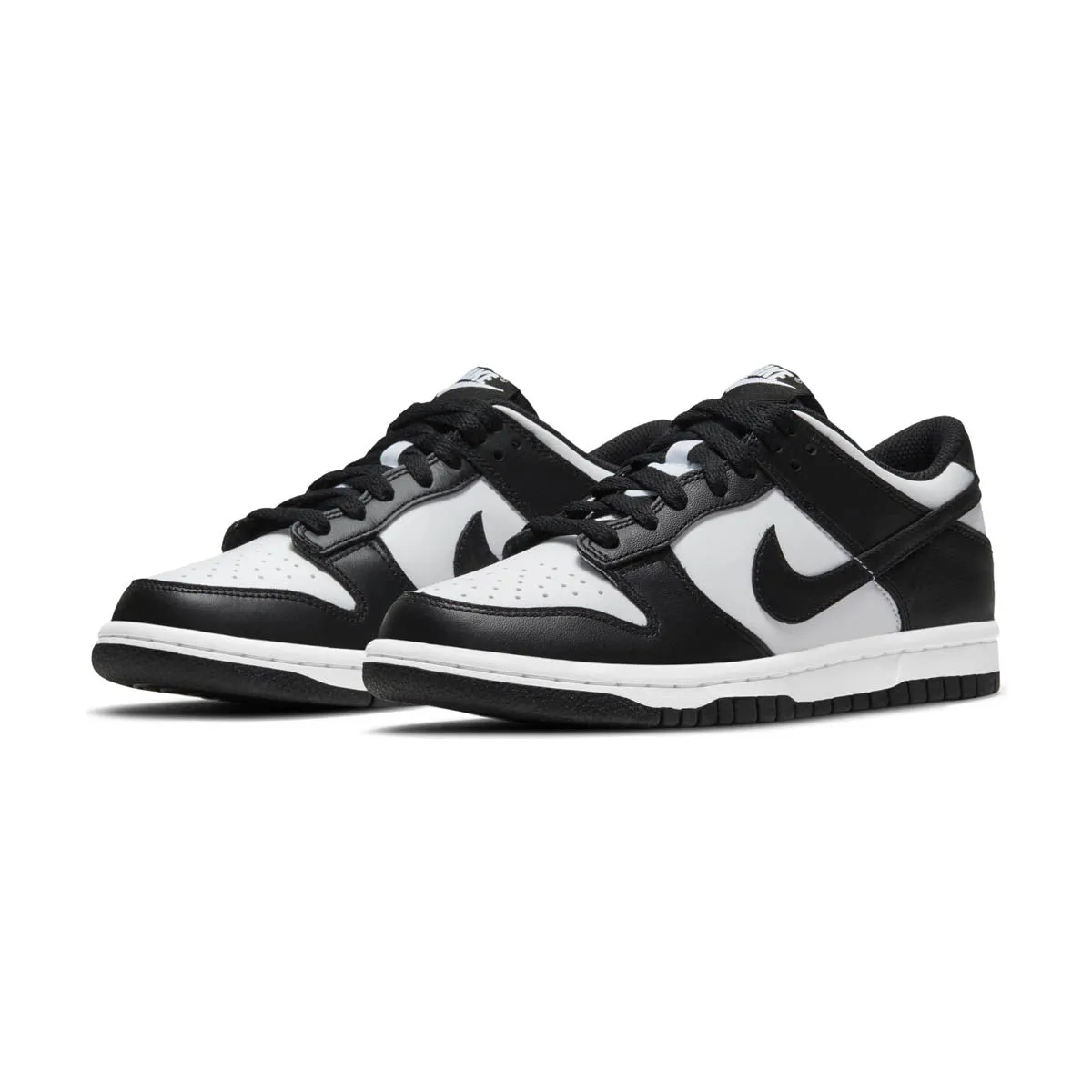 Nike Dunk Low 'Panda' Big Kid's Shoes Resilient Pace Comfortable Material