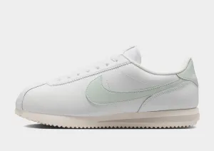 Cortez Leather Women's running on a dirt path