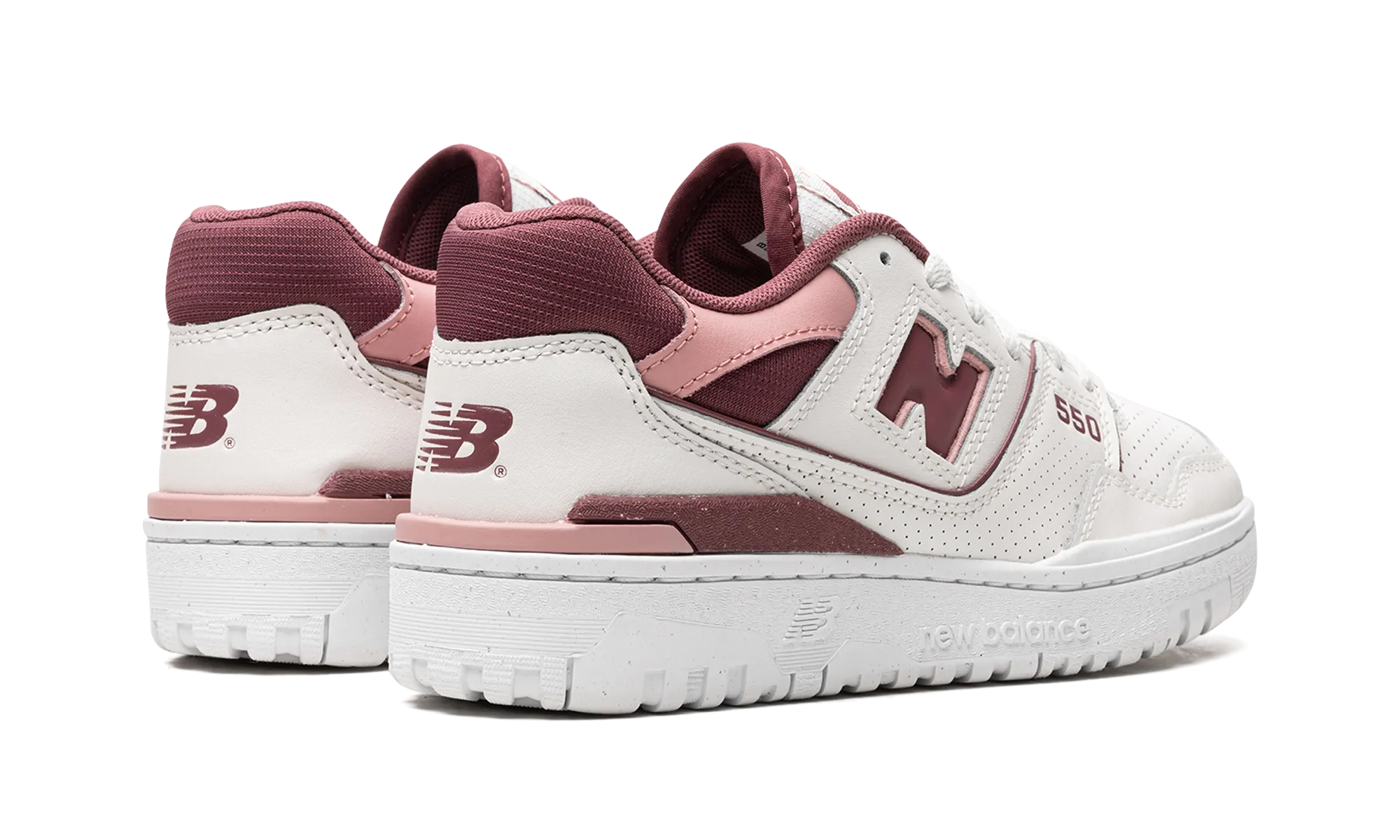 550 WMNS "Red Rouge" easy - to - put - on shoes mobility improvement