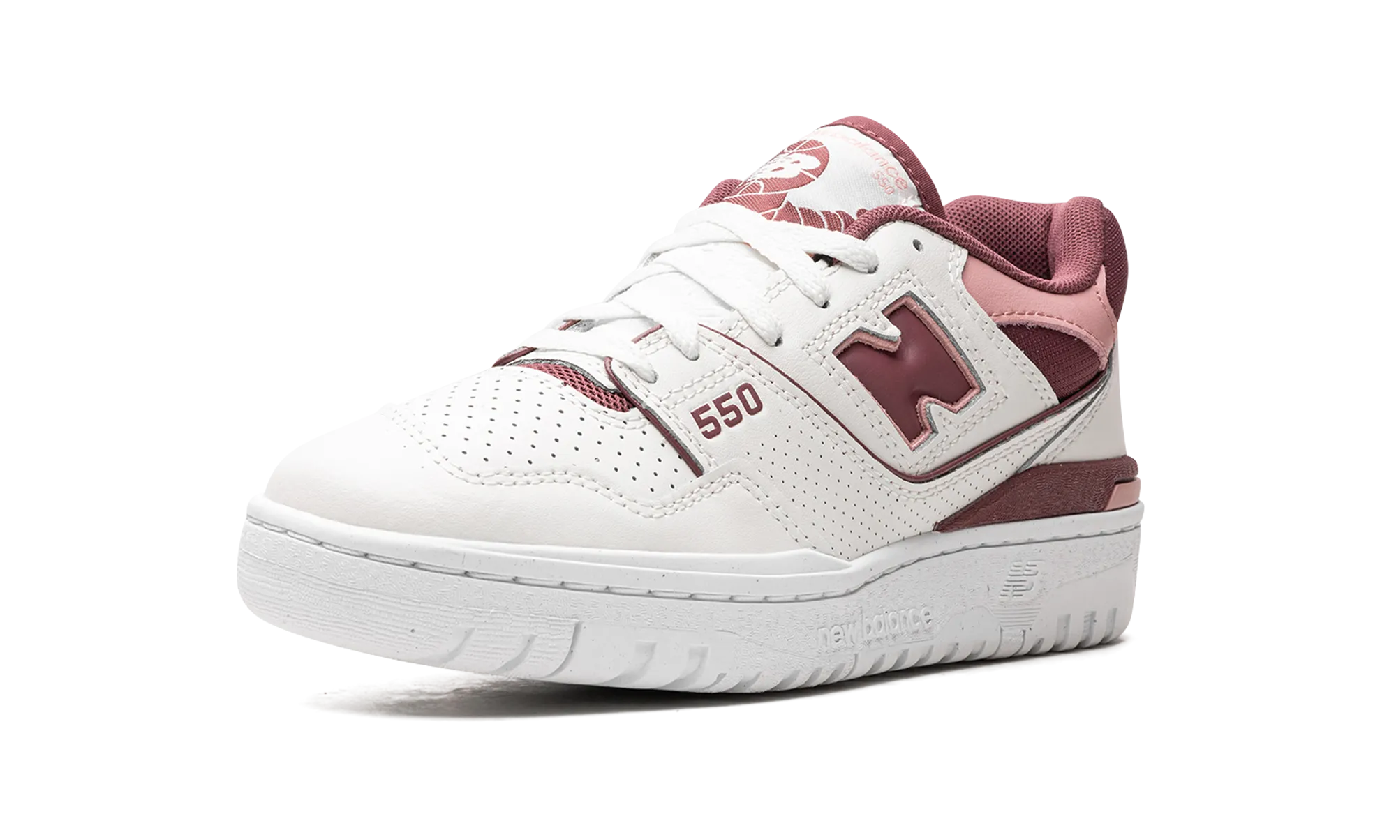 550 WMNS "Red Rouge" Lightweight Feel Breathable Upper Shoes